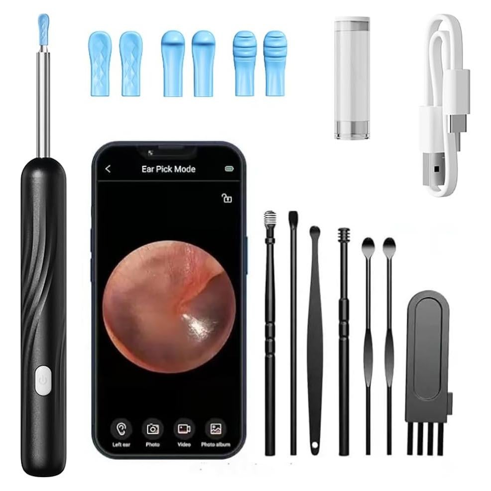 Cámara de Remoción de Cerumen PIGETALE 1080P Inalámbrica
