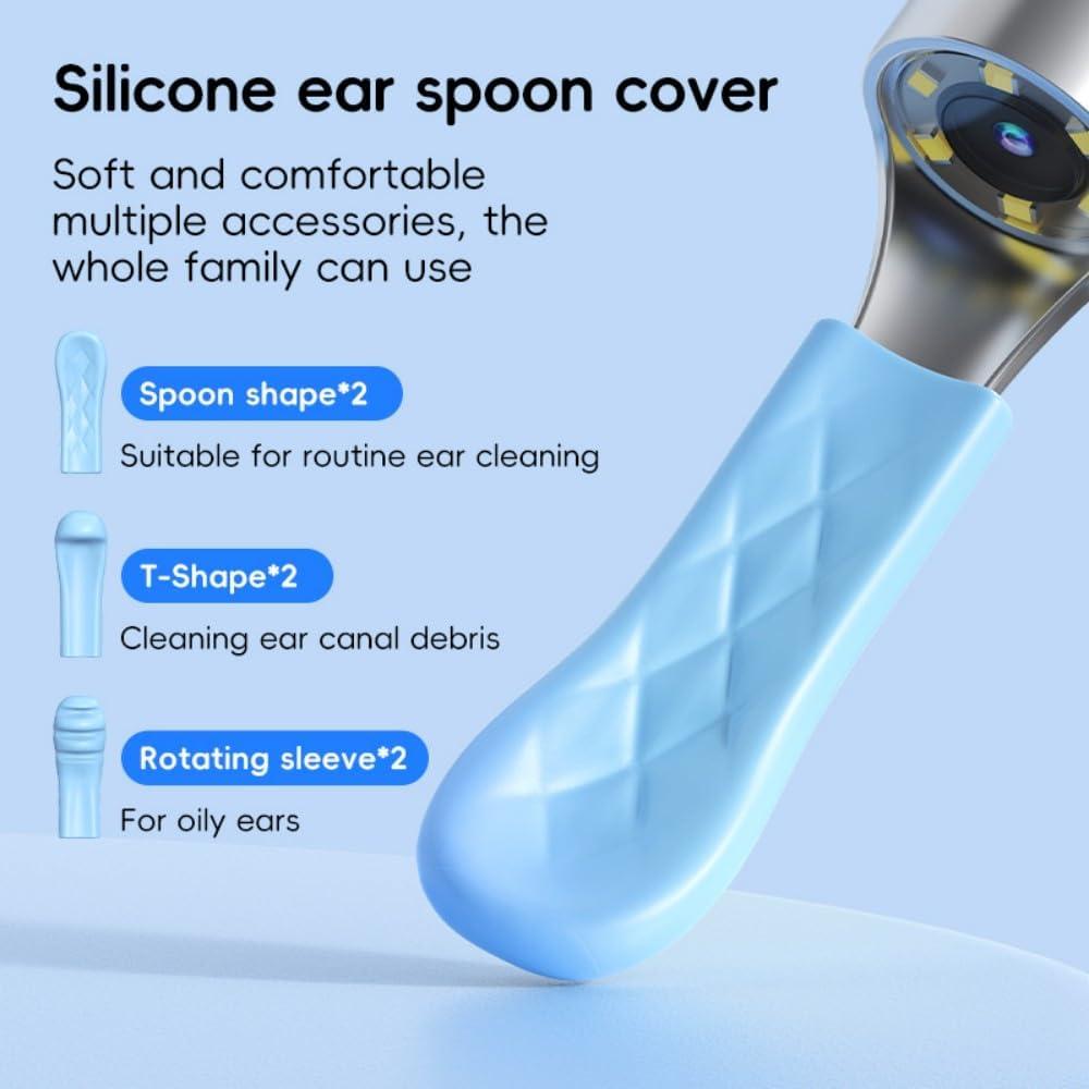 Cámara de Remoción de Cerumen PIGETALE 1080P Inalámbrica