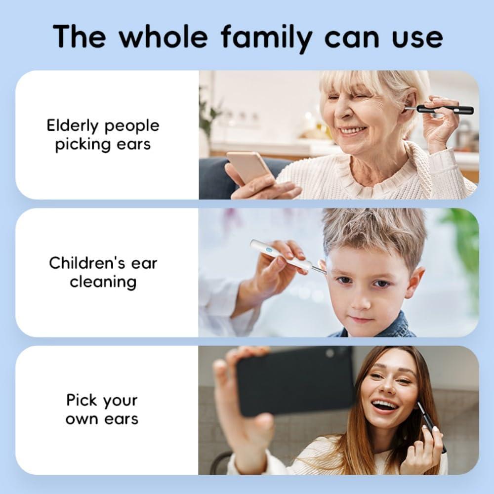 Cámara de Remoción de Cerumen PIGETALE 1080P Inalámbrica