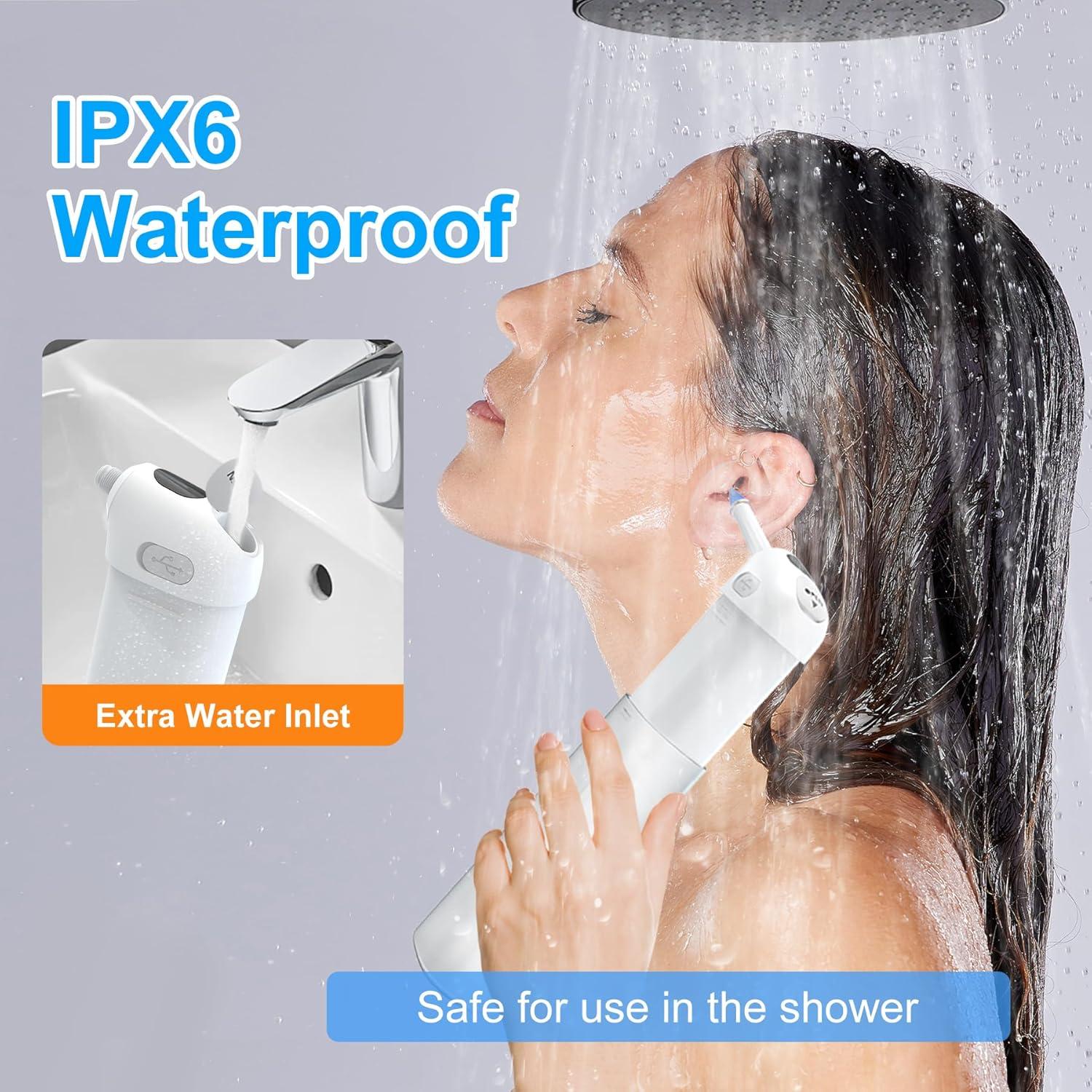 Limpiador de Oídos Eléctrico BOCOOLIFE con Pantalla LED y 4 Modos