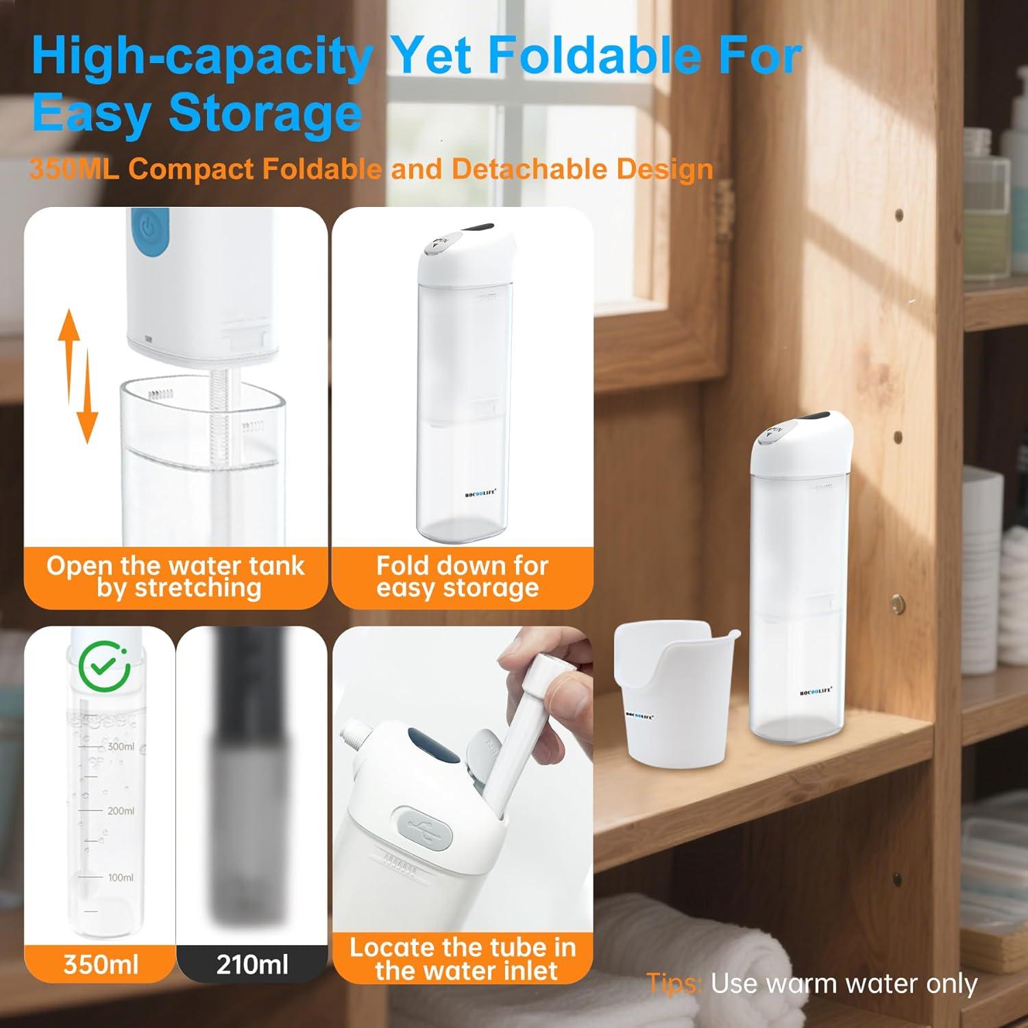 Limpiador de Oídos Eléctrico BOCOOLIFE con Pantalla LED y 4 Modos