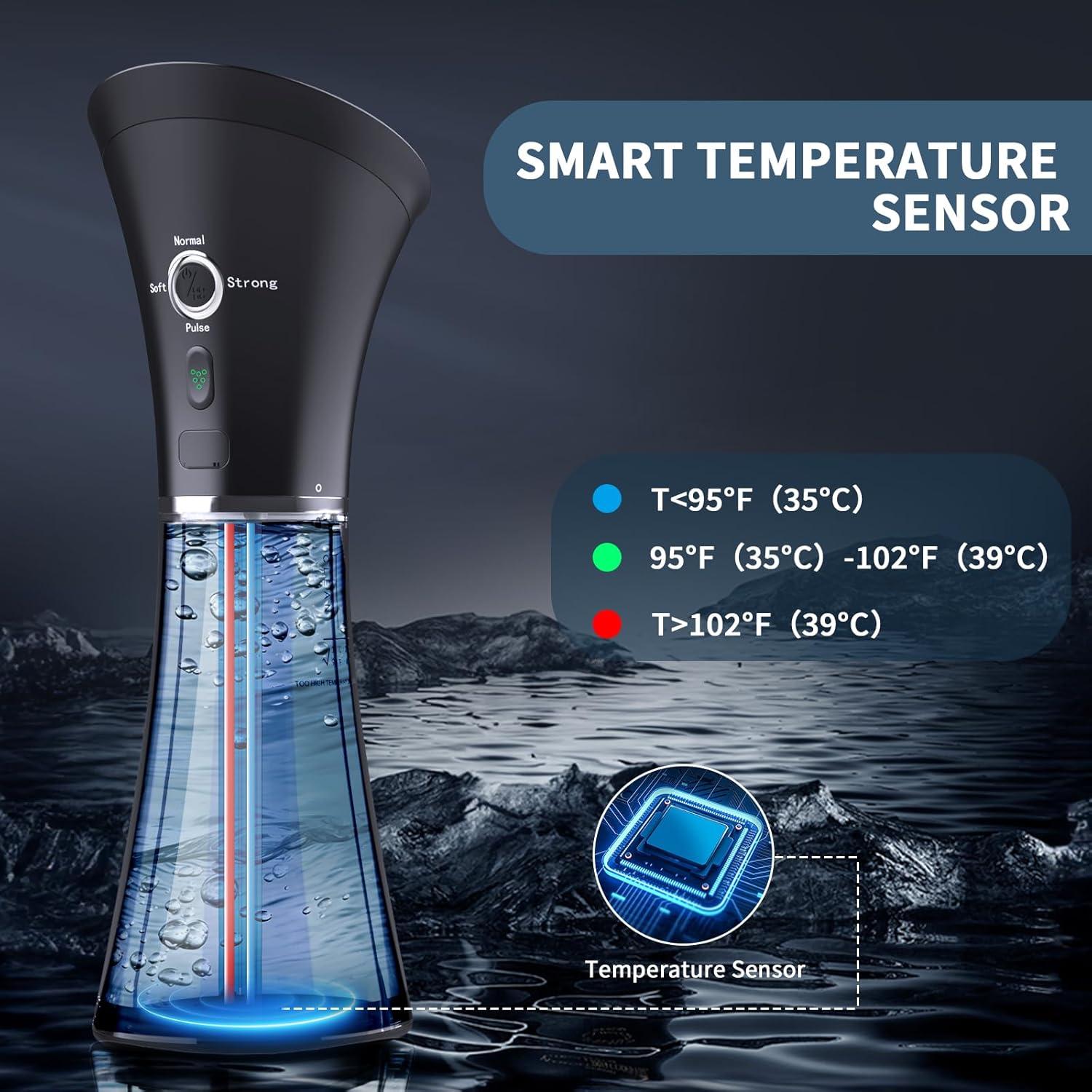 Limpiador de Oídos Eléctrico Oleswer 2 en 1 con Tanque Doble