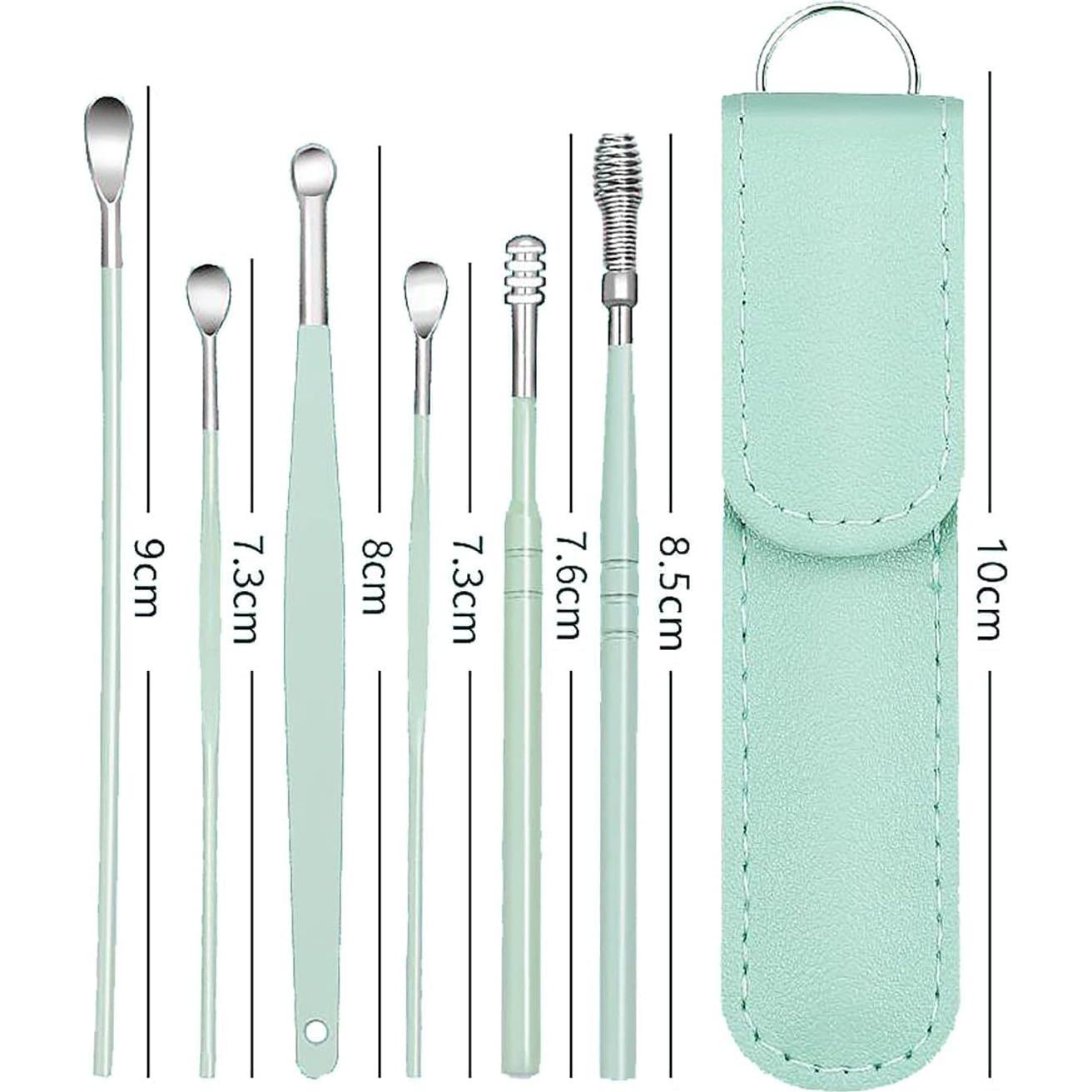Kit de Eliminación de Cerumen 6 Pcs Speetop - Herramientas de Limpieza de Oídos