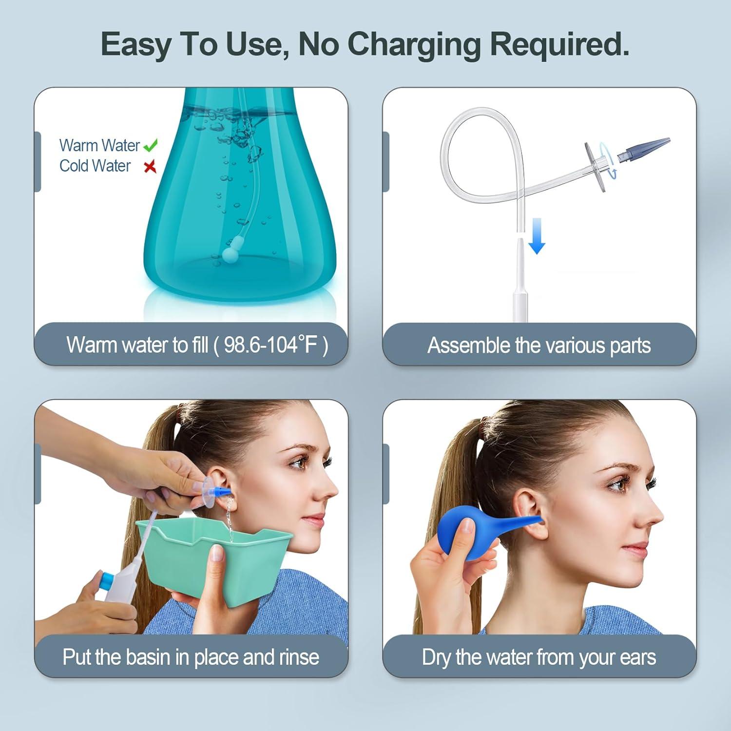 Kit de Limpieza de Oídos Kecowl - Eliminación de Cerumen