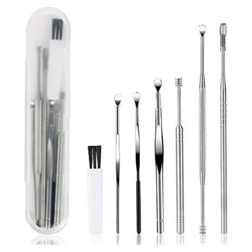Juego de Herramientas de Limpieza de Oídos BetyBedy 7 Pcs
