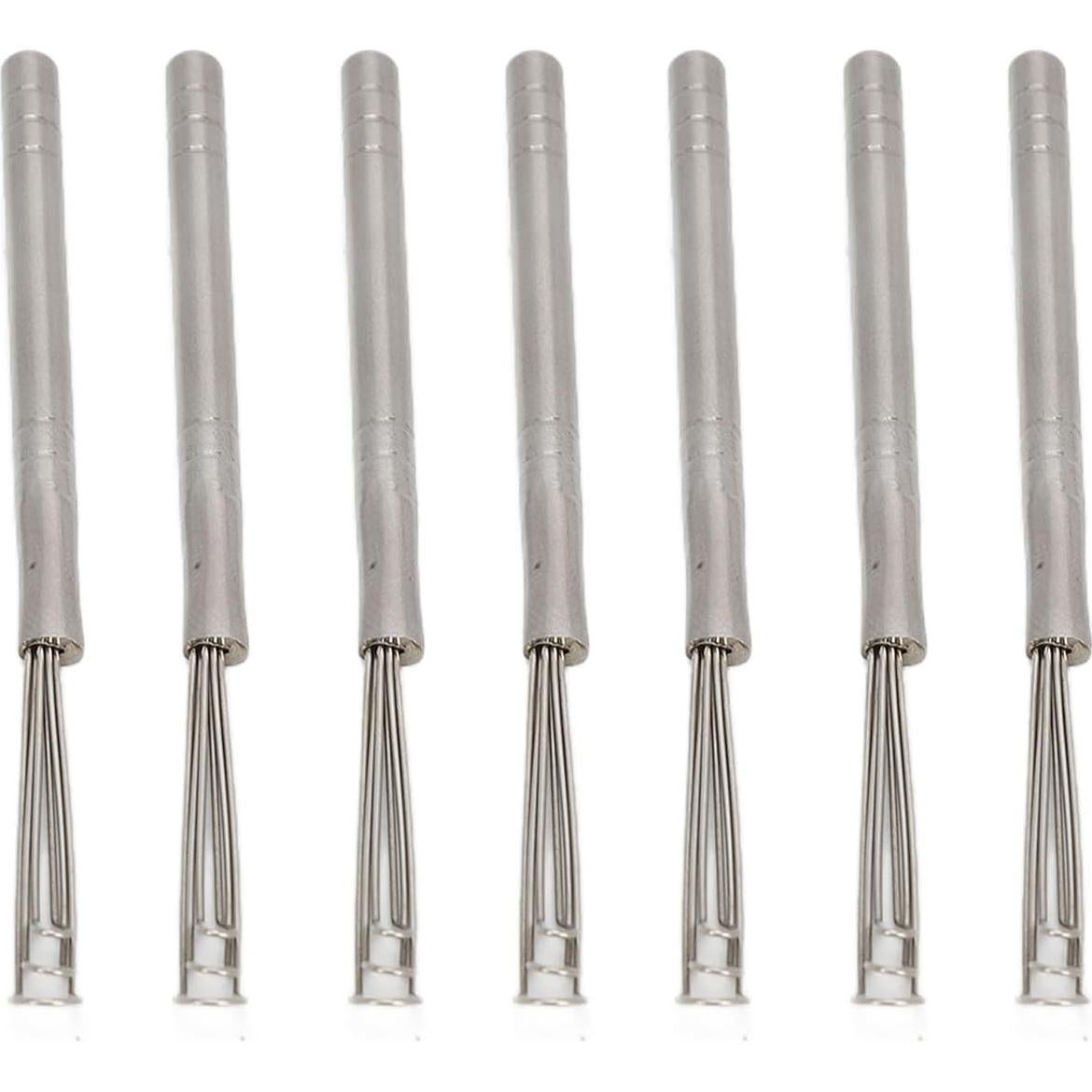 Limpiador de Oídos de Acero Inoxidable Yosoo 3 Anillos 8.9 cm