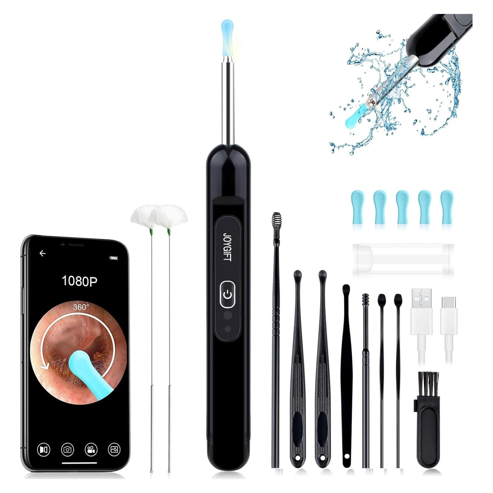 Limpiador de Oído Healthappy con Cámara HD 1080P y LED