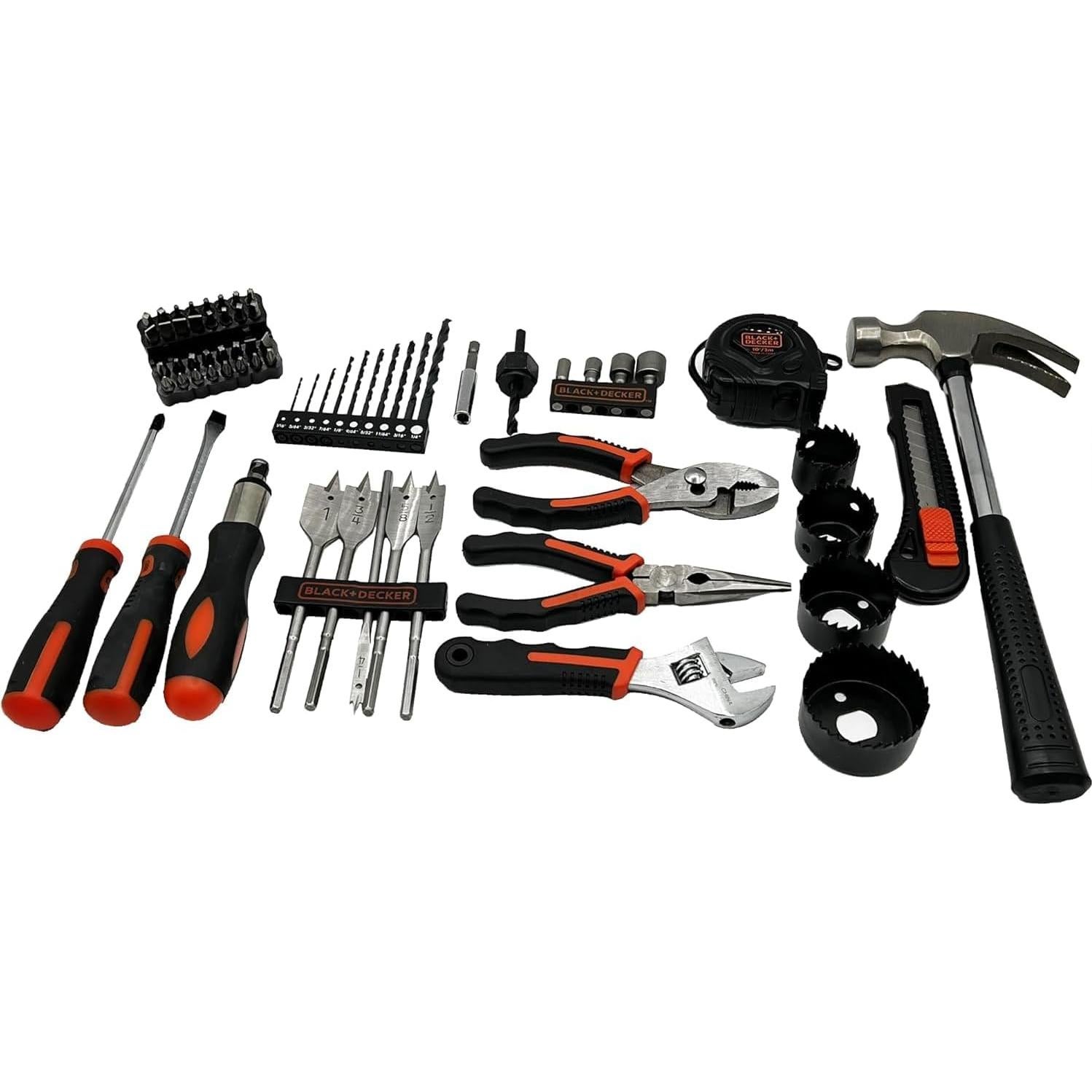 Juego de Herramientas BLACK+DECKER 65 Piezas con Bolsa
