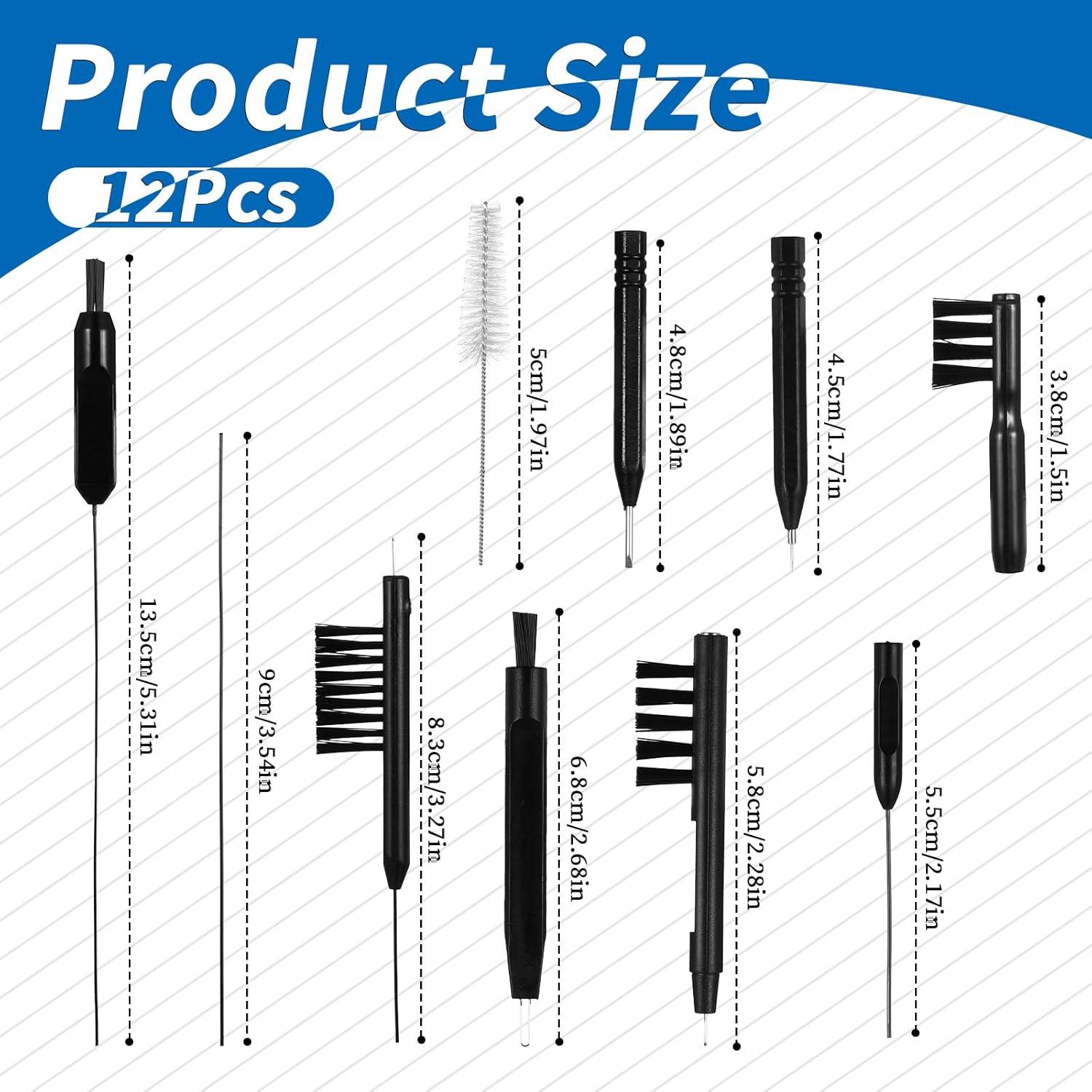 Kit de limpieza para audífonos Psyqtsuary 12 piezas con bolsa