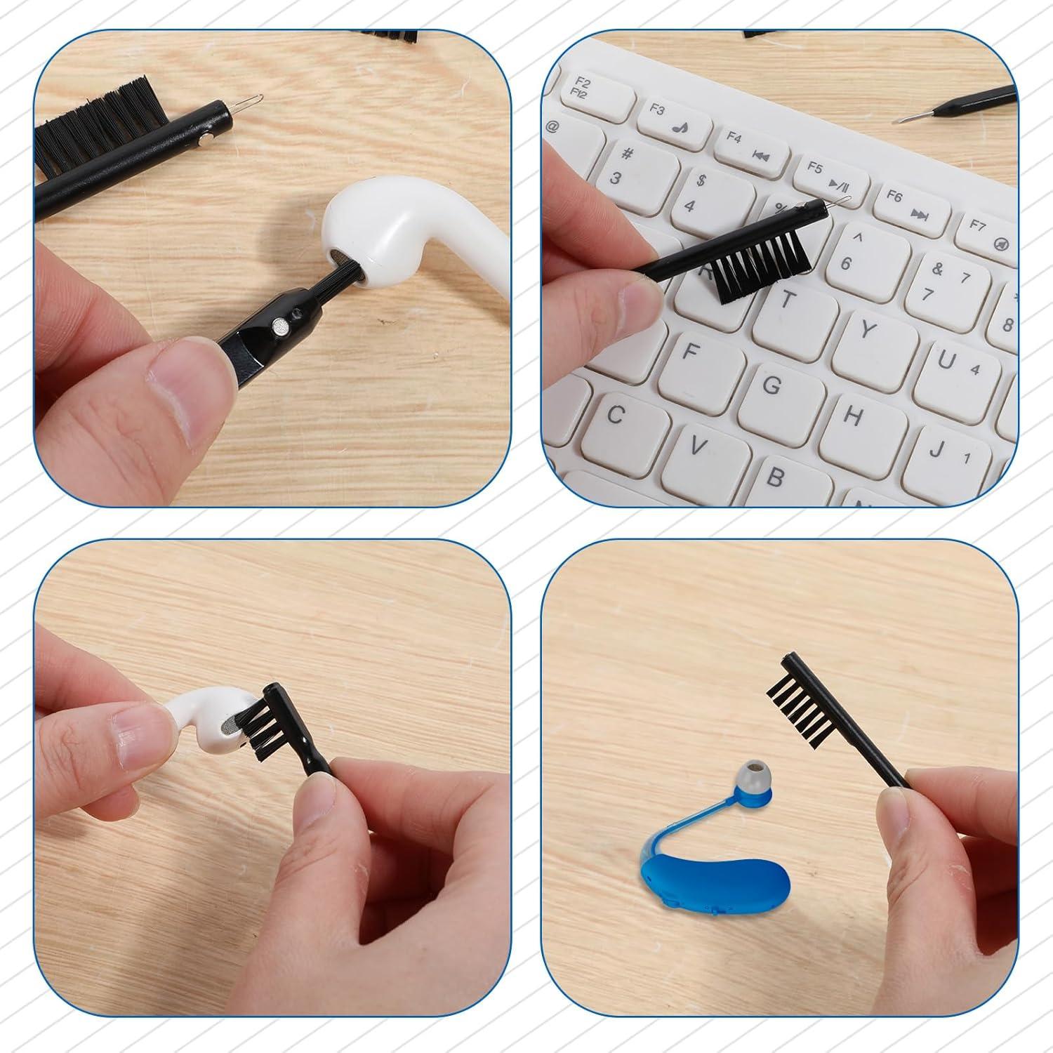 Kit de limpieza para audífonos Psyqtsuary 12 piezas con bolsa