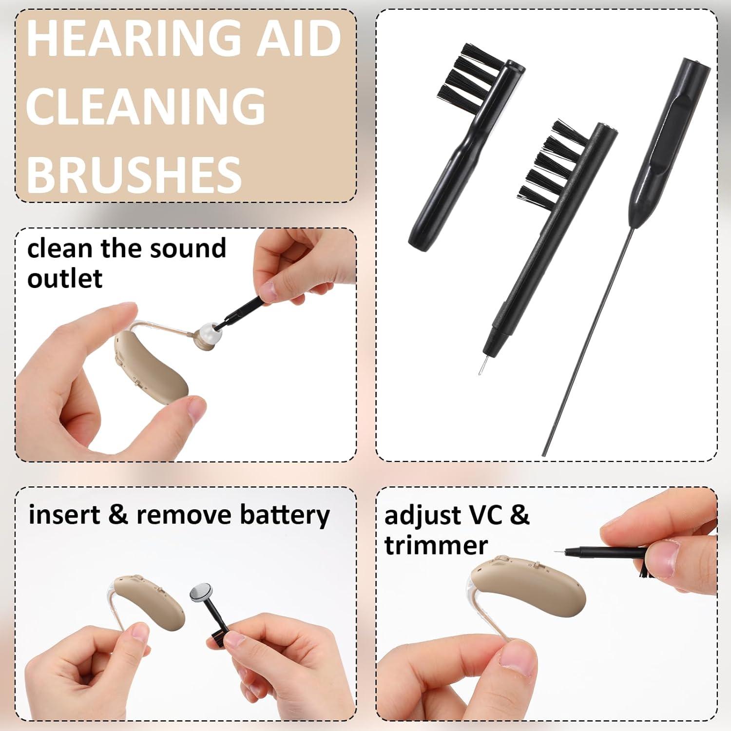 Kit de limpieza para audífonos 12 piezas DIVINA VITAE con bolsa