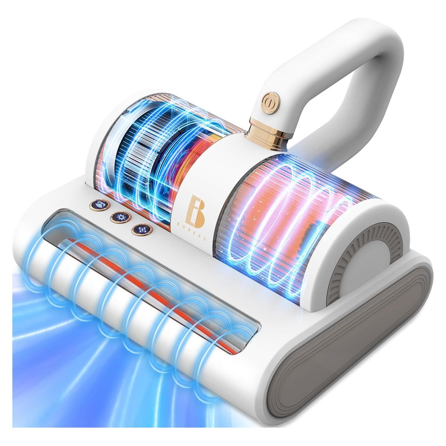 Aspiradora de Colchones Boreas VC0011 con Luz UV-C 253.7nm