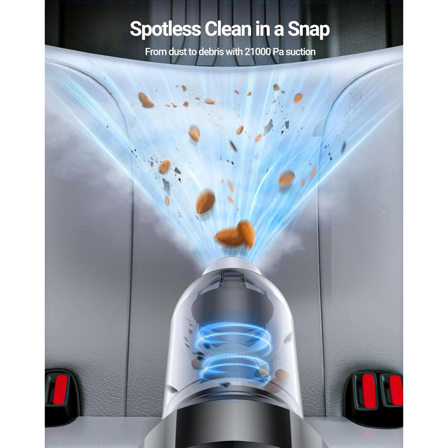 Aspiradora de Mano Inalámbrica SEALIGHT X1P 120W 30min