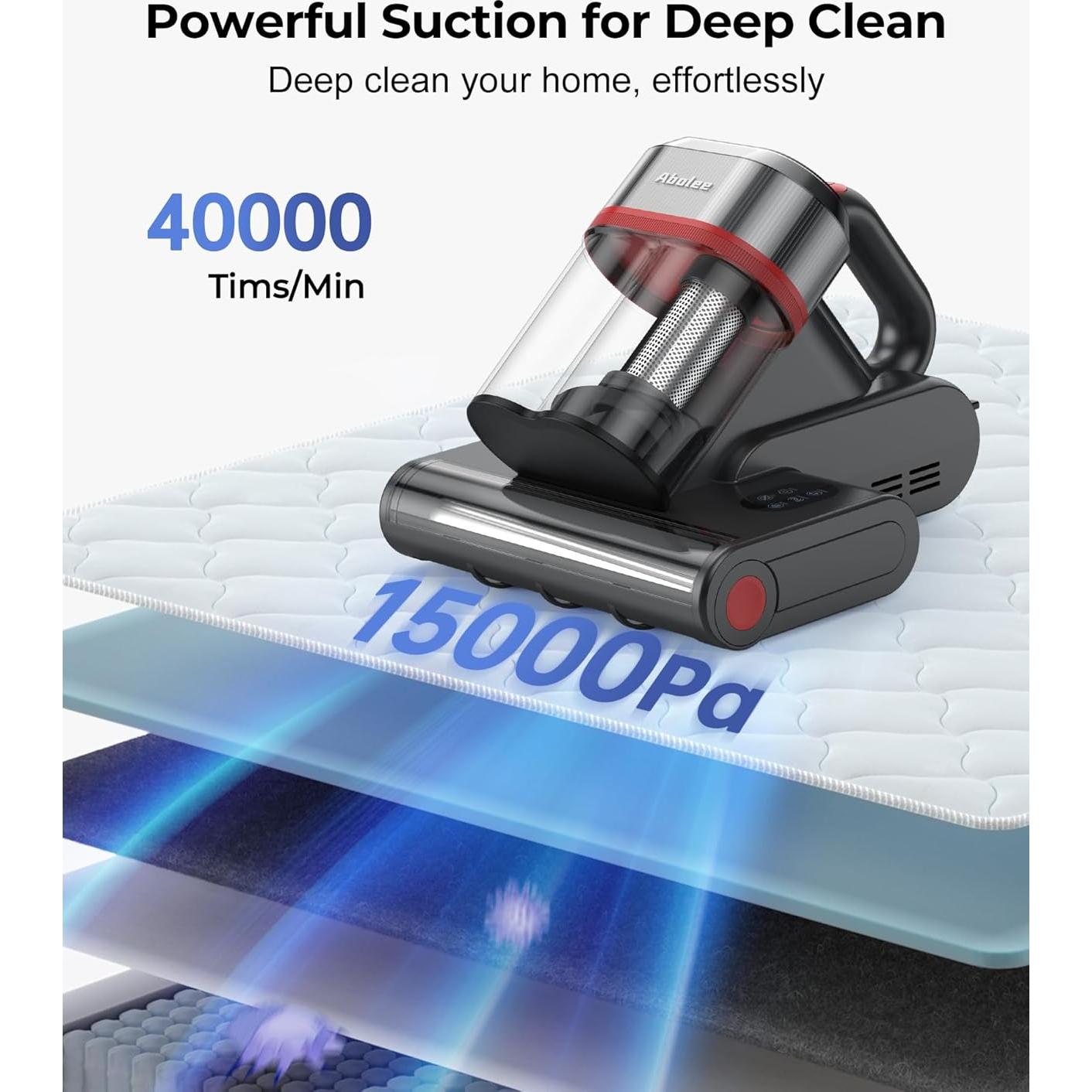 Aspiradora de Mano Abolee VC001 con Luz UV-C y 16kPa