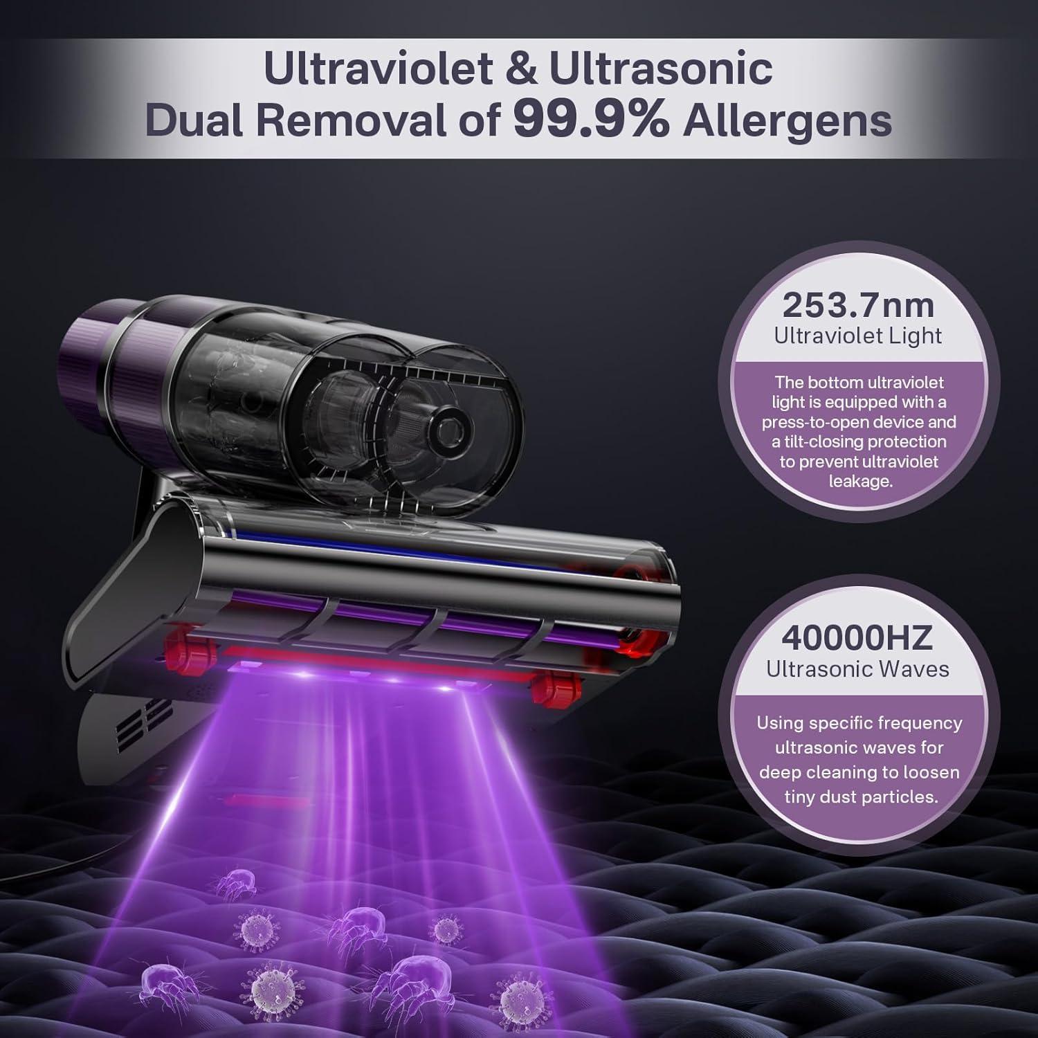 Aspiradora de Colchones Dufuls DS026 Pro 15KPa UV y Ultrasonido