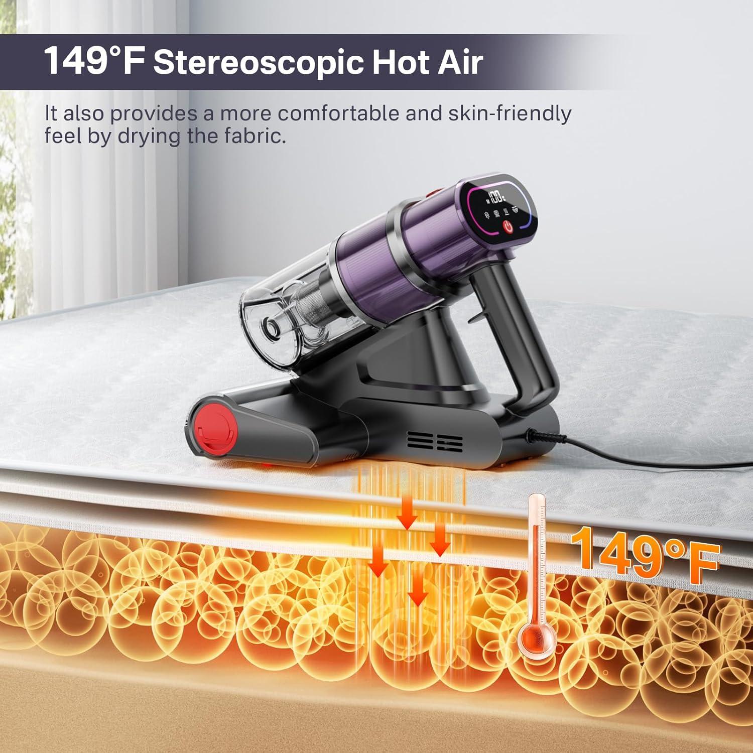 Aspiradora de Colchones Dufuls DS026 Pro 15KPa UV y Ultrasonido