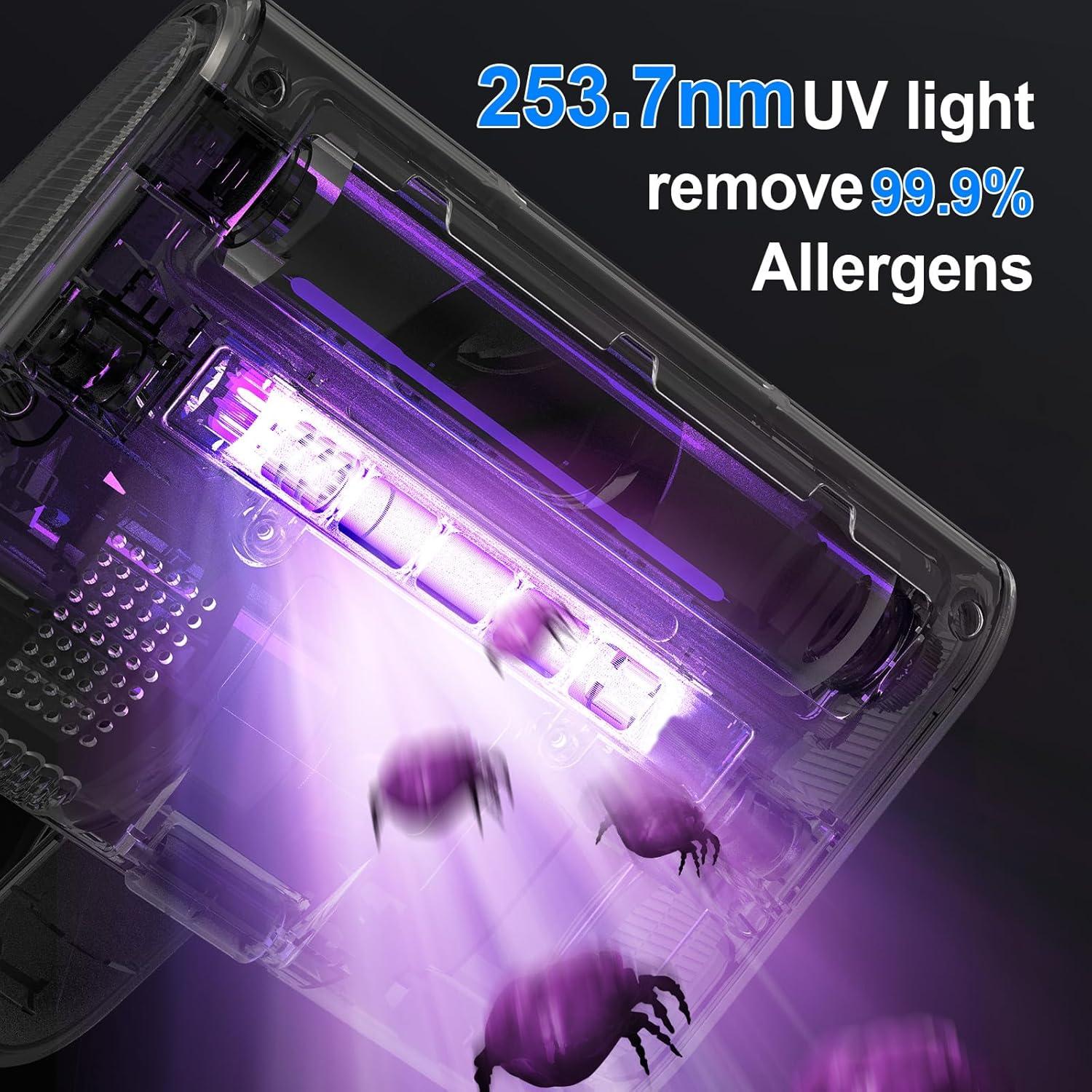 Aspiradora de Mano Intercleaner MC-631 con Luz UV-C 1.2kg