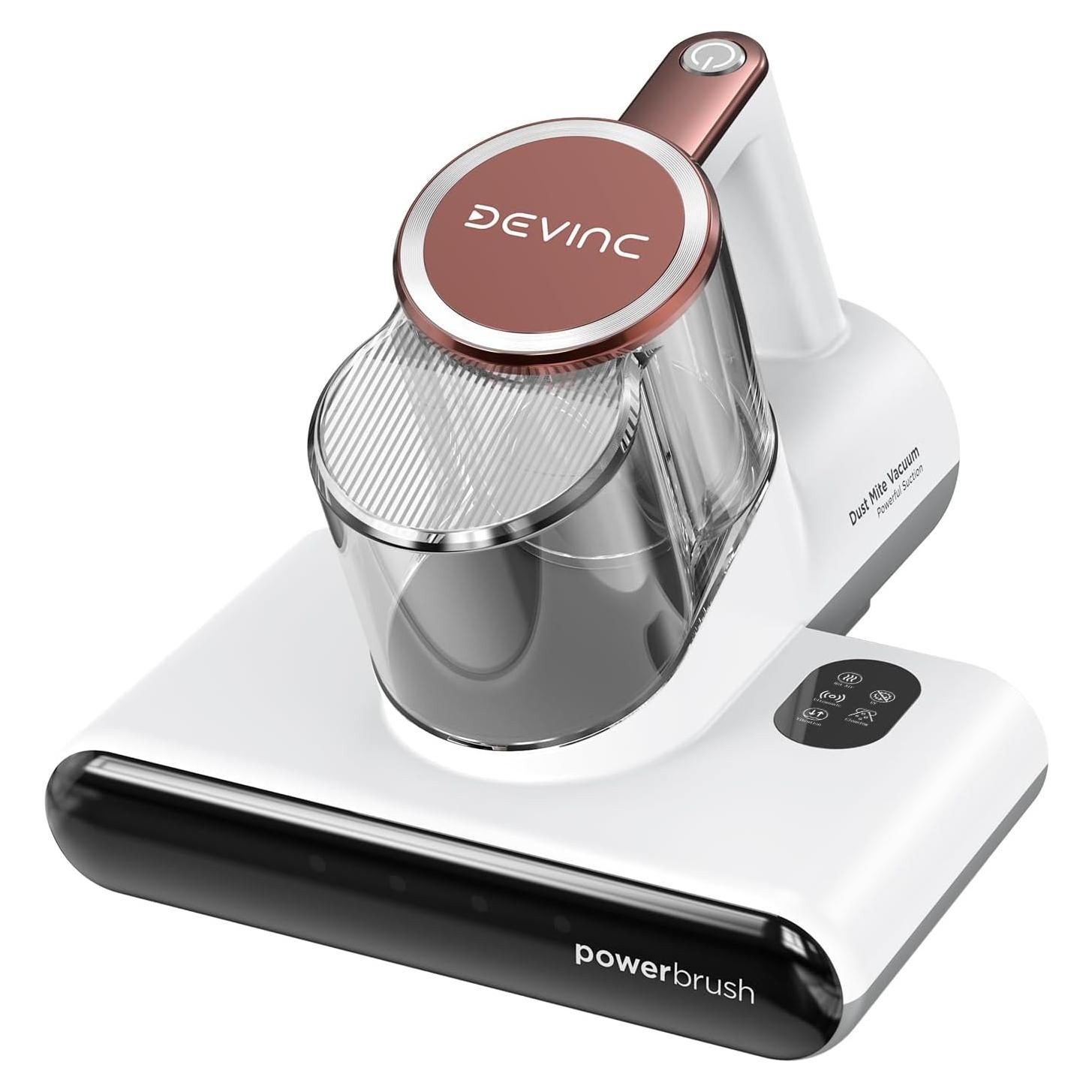 Aspiradora de Colchones DEVINC P860 con Luz UV-C y Filtro HEPA