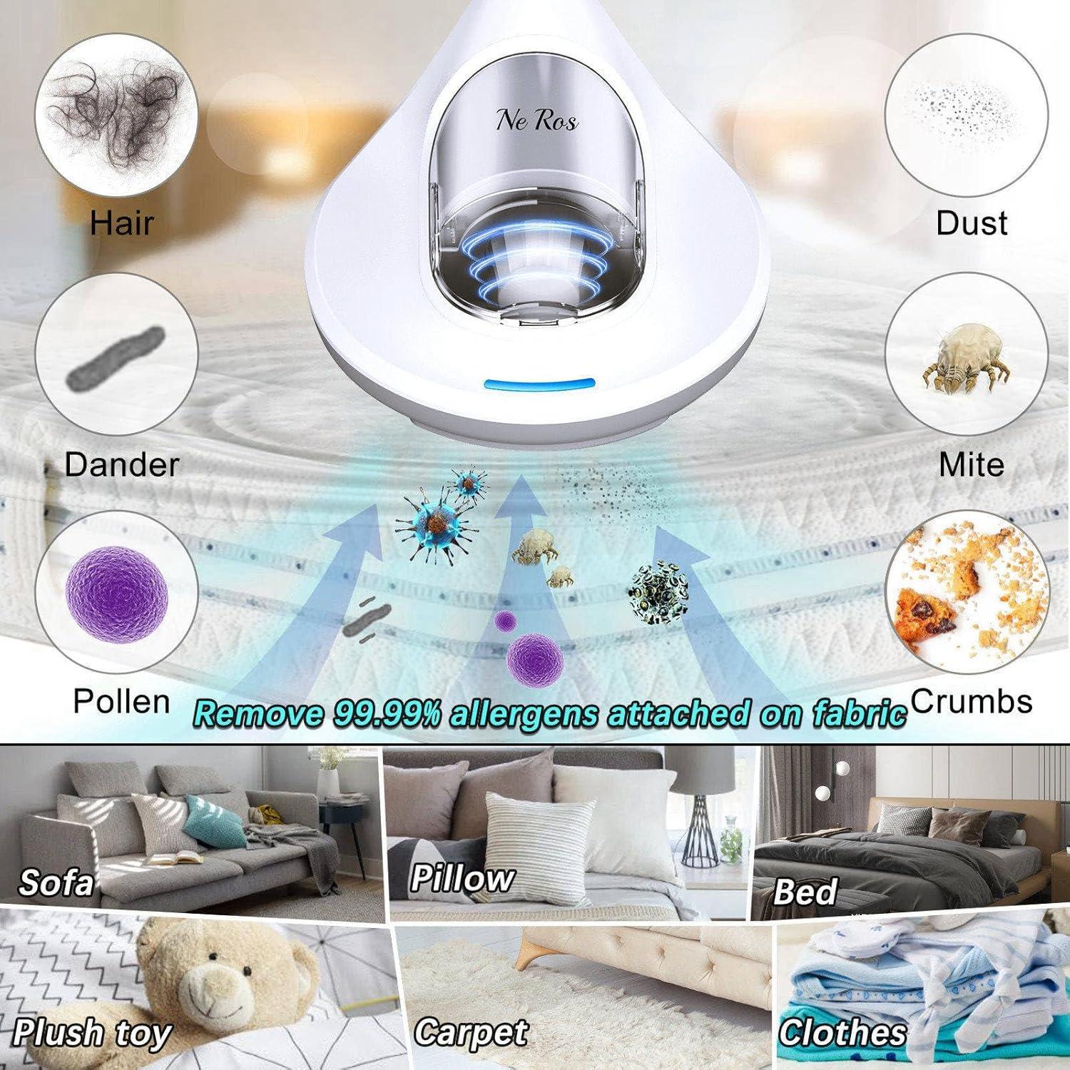 Aspiradora de Colchones Ne Ros N-HV0003 con Luz UV-C 300W