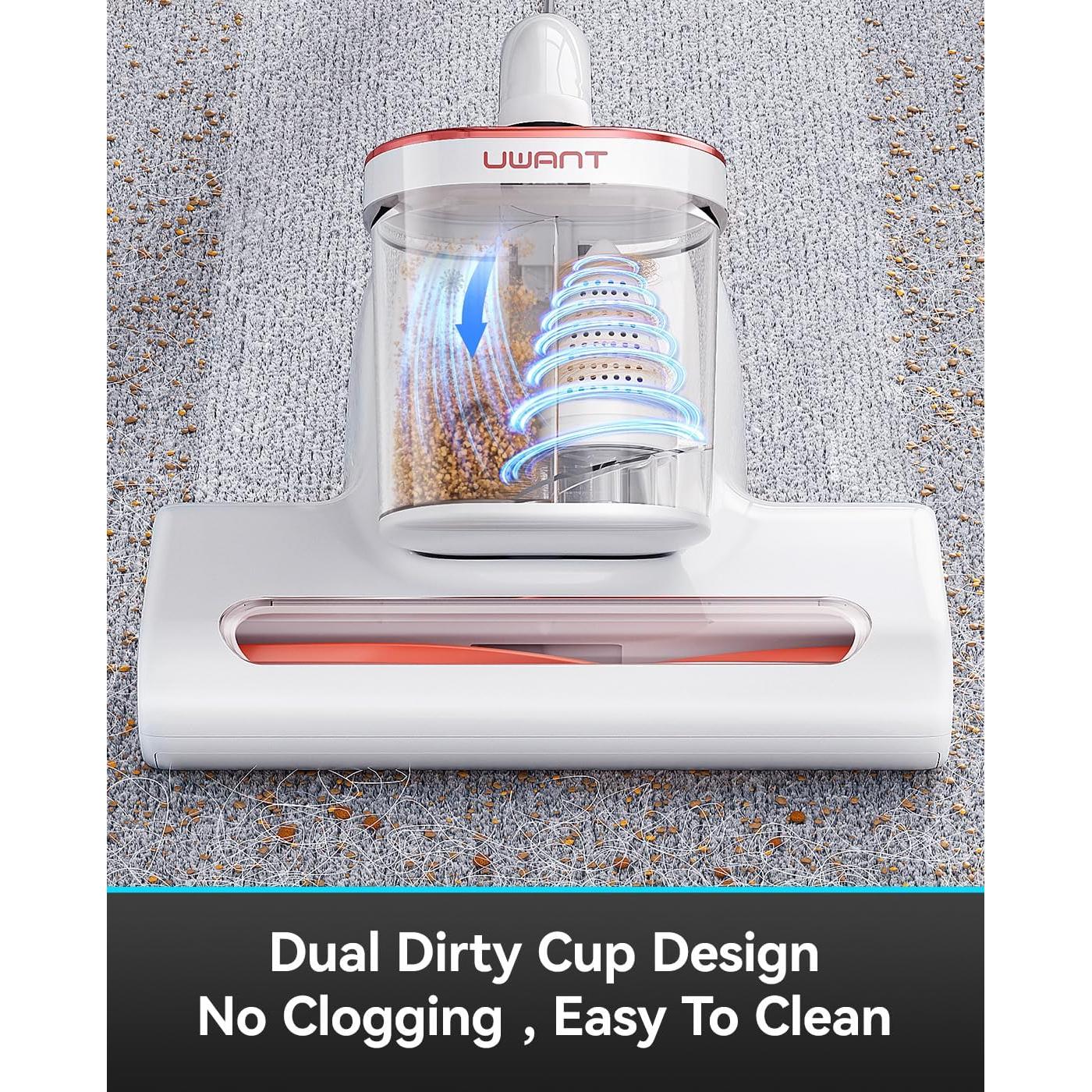 Aspiradora de Colchón Uwant M100 450W 16Kpa Luz UV-C