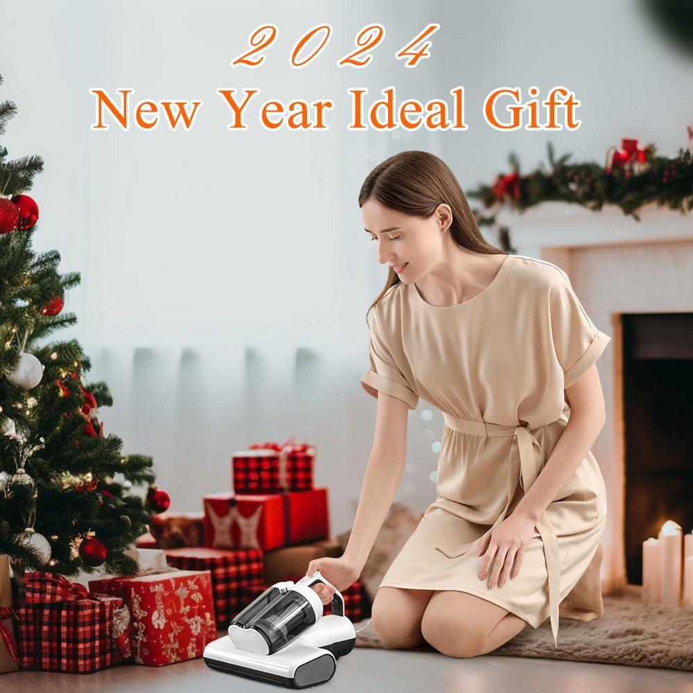 Aspiradora de Colchón Laymi UV810 450W con Luz UV-C y Filtro HEPA