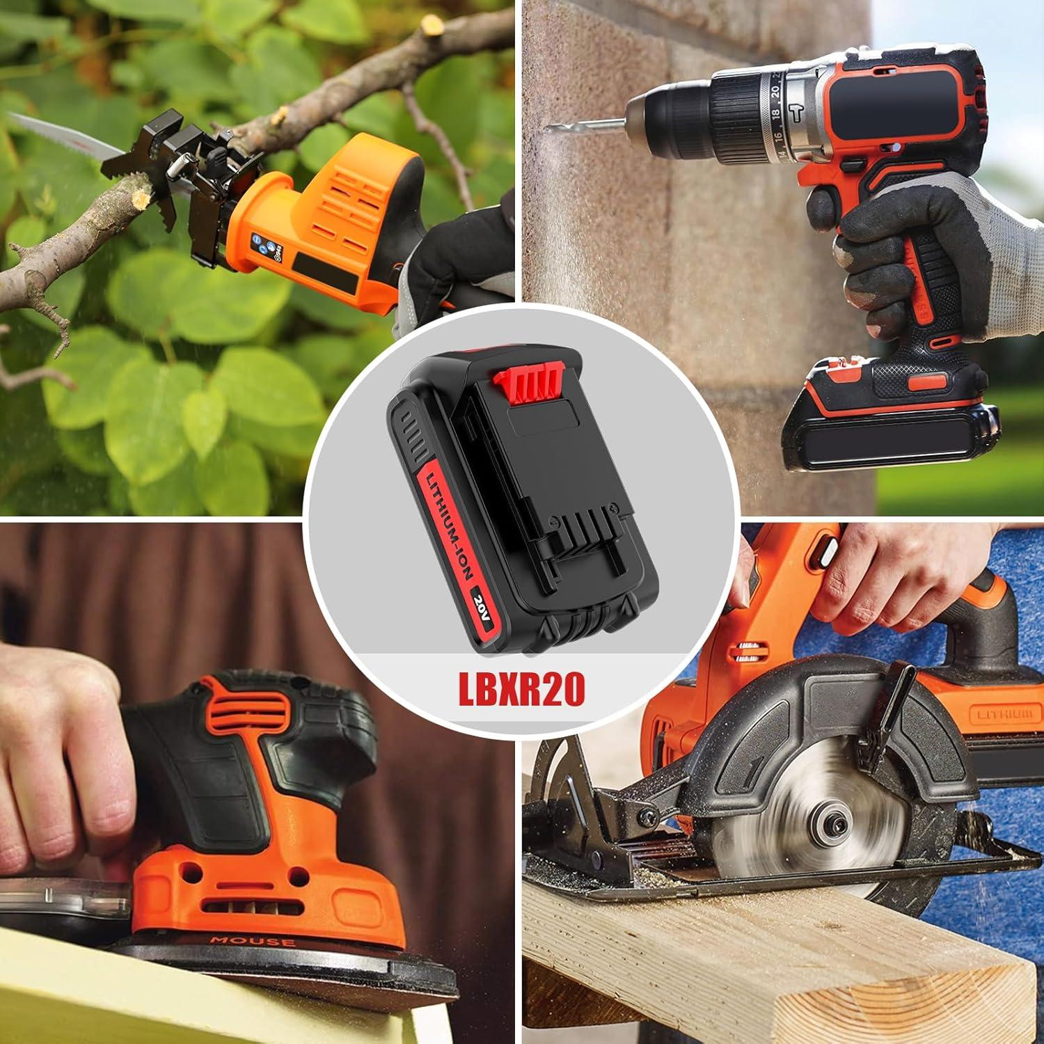 Paquete 2 Baterías 3.8Ah Black & Decker 20V Litio