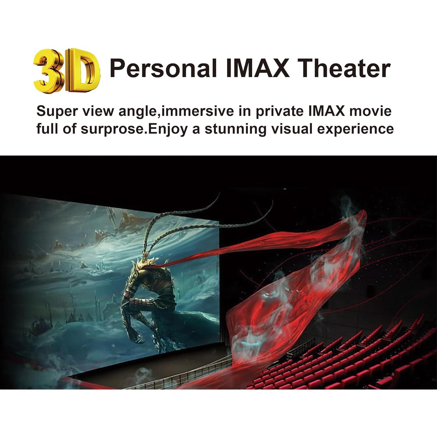 Gafas de Video 3D VISIONHMD Bigeyes H1 HDMI Pantalla 720p