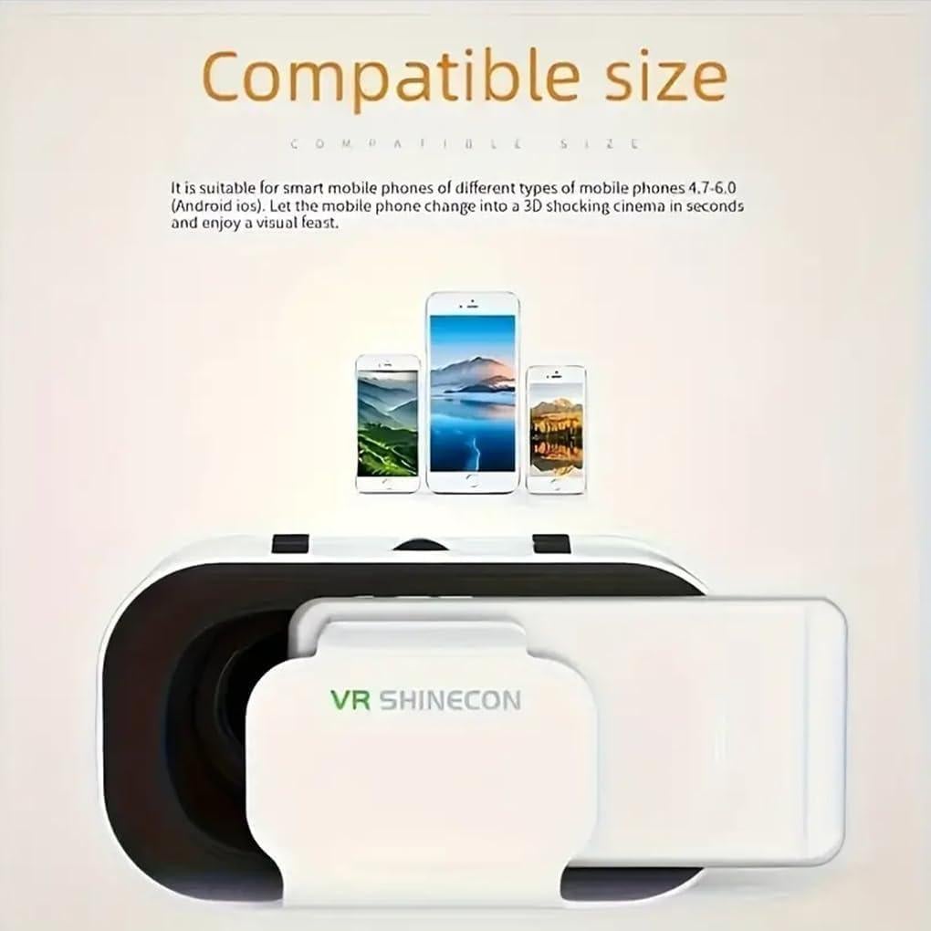 Casco de Realidad Virtual VR SHINECON SC-G05A para Smartphones