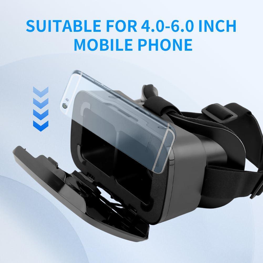 Gafas VR LVOERTUIG para Teléfono Móvil 4-6" 3D Inmersivas