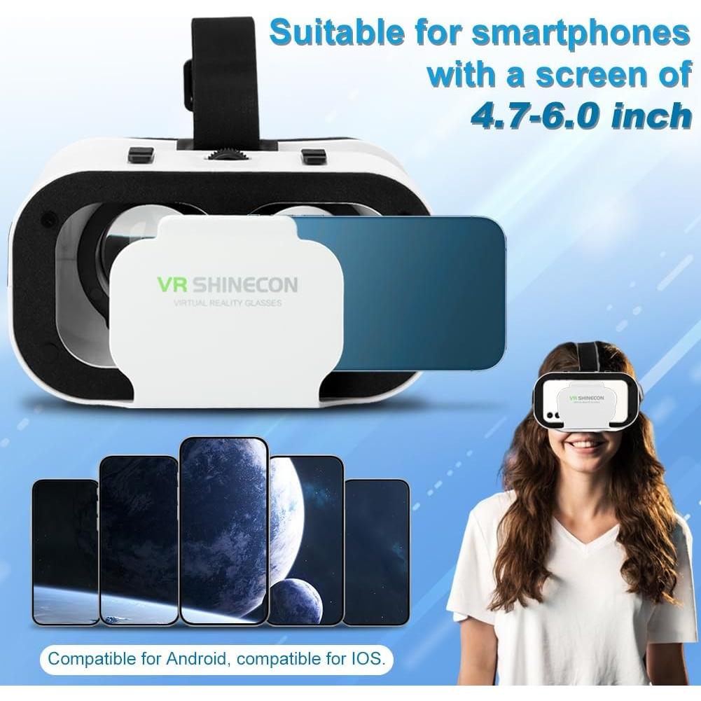 Auriculares VR CALIDAKA para Teléfono 4.7-6" Ajustables