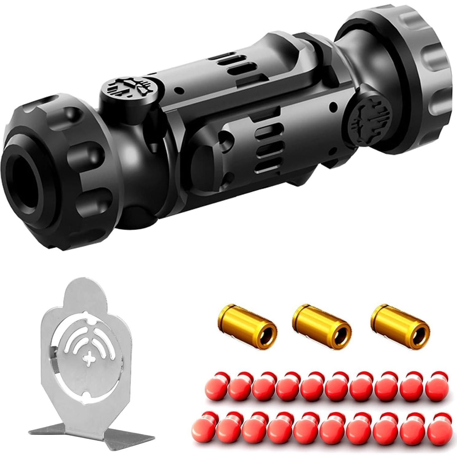 Juguete Antiestrés de Metal HLCP - Spinner EDC Negro