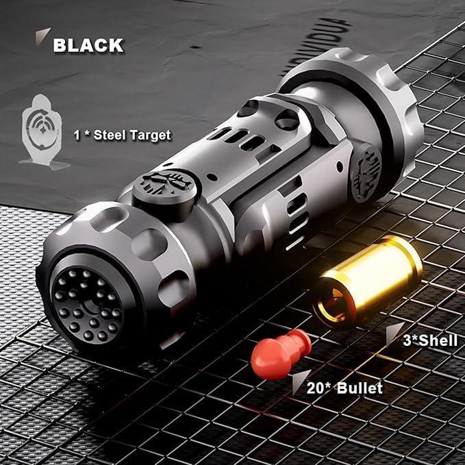 Juguete Antiestrés de Metal HLCP - Spinner EDC Negro