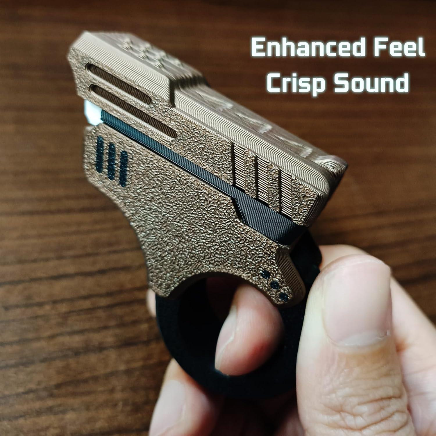 Deslizador Fidget Gun Ography 3D Alivio Estrés 6.99x5.99cm