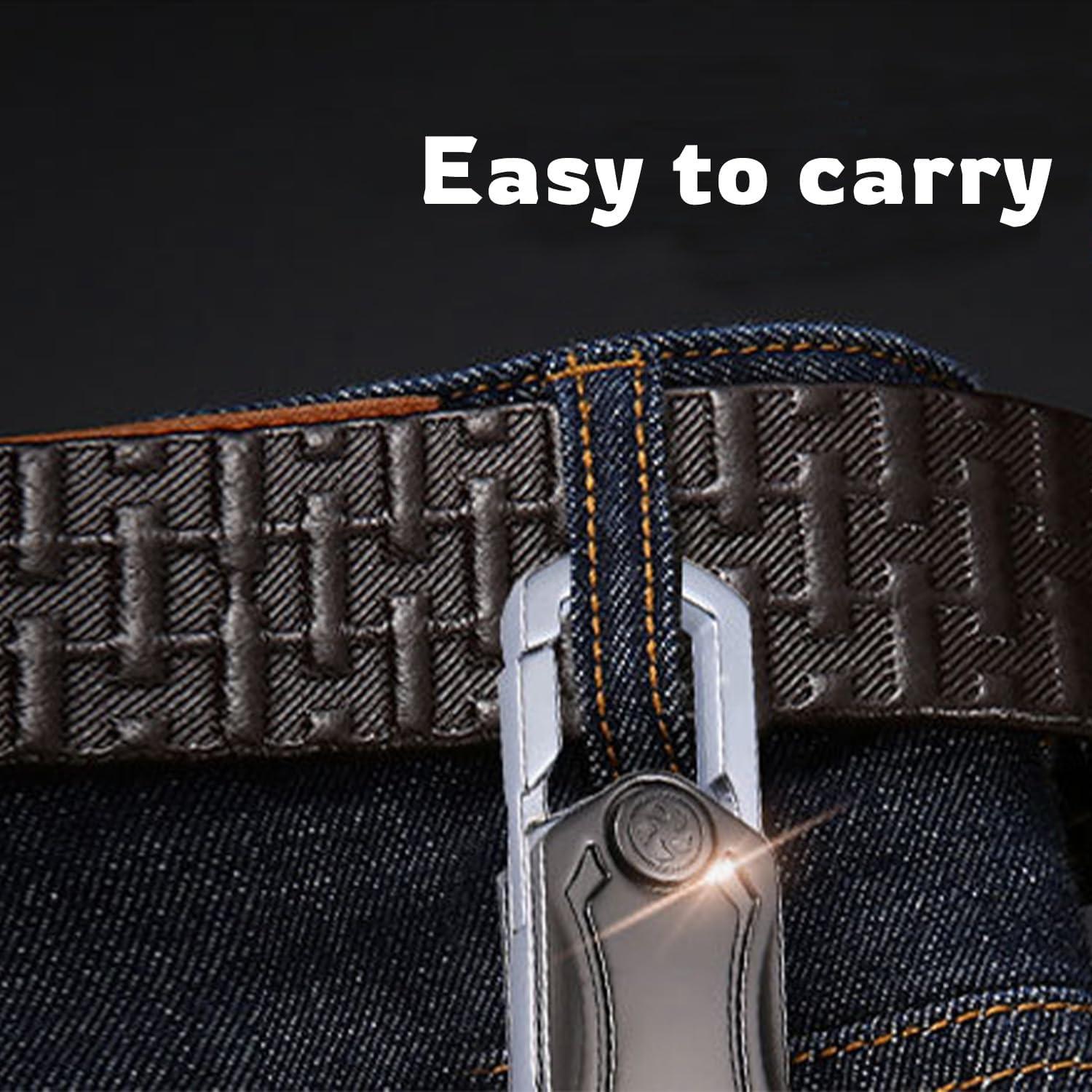 Llavero multifuncional de zinc gunmetal con abridor y spinner