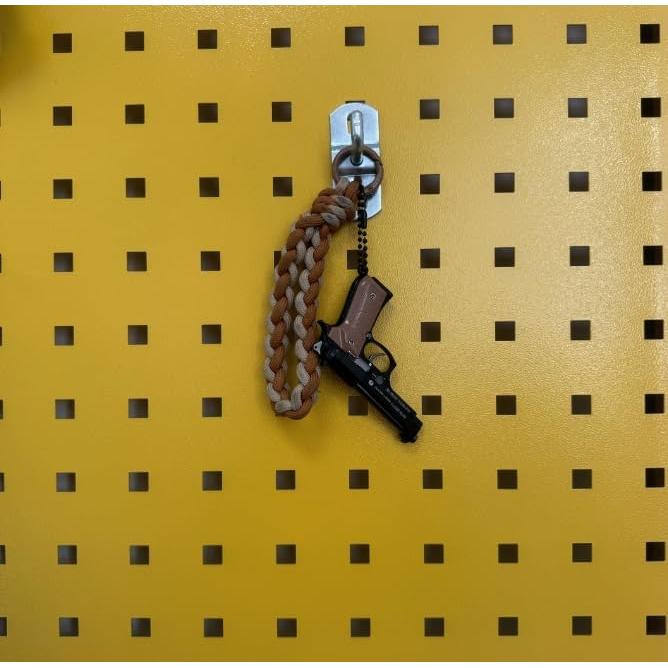 Mini Llaveros Tácticos GLODSE, Llave de Arma Metal 8.9x4.9cm