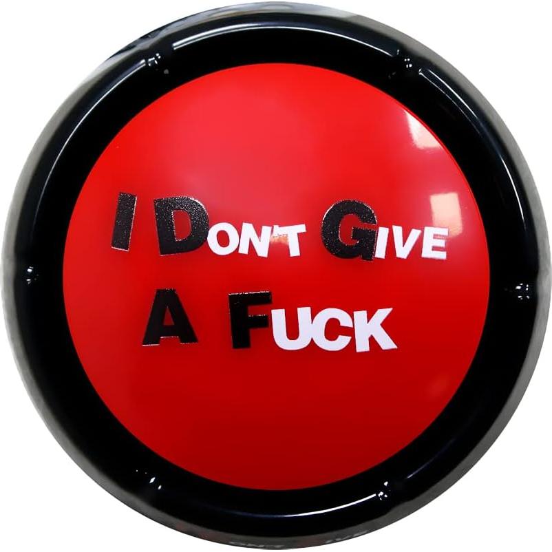 Botón de Broma Talkie Toys IDGAF - 8 Frases Graciosas