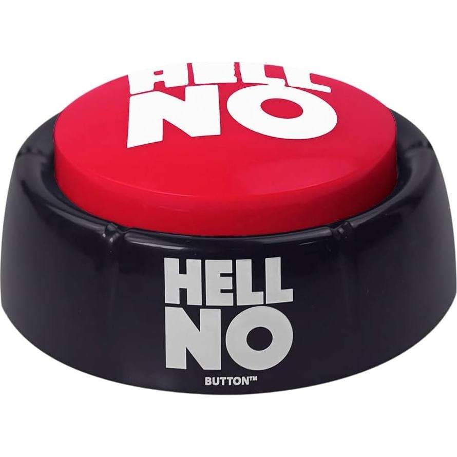 Botón Hell No Talkie Toys - Juguete Hablante Divertido