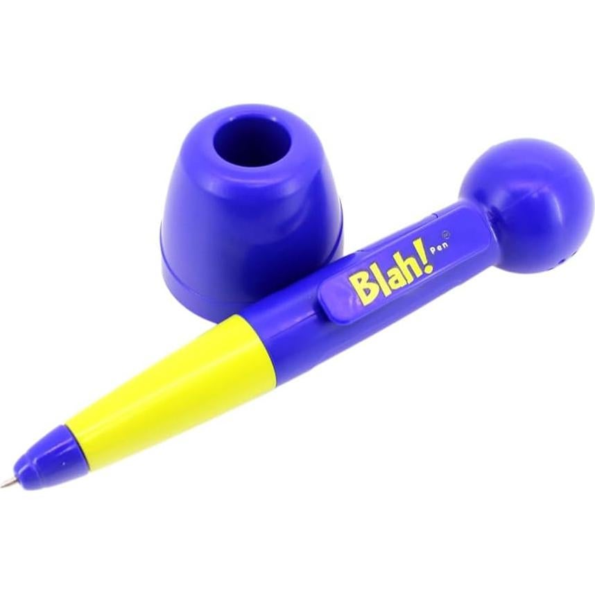 Bolígrafo Hablante Talkie Toys - 12 Frases Divertidas Azul