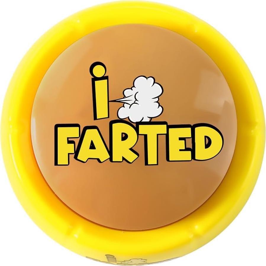 Botón de Pedo Talkie Toys - Reproduce 10 Frases Graciosas