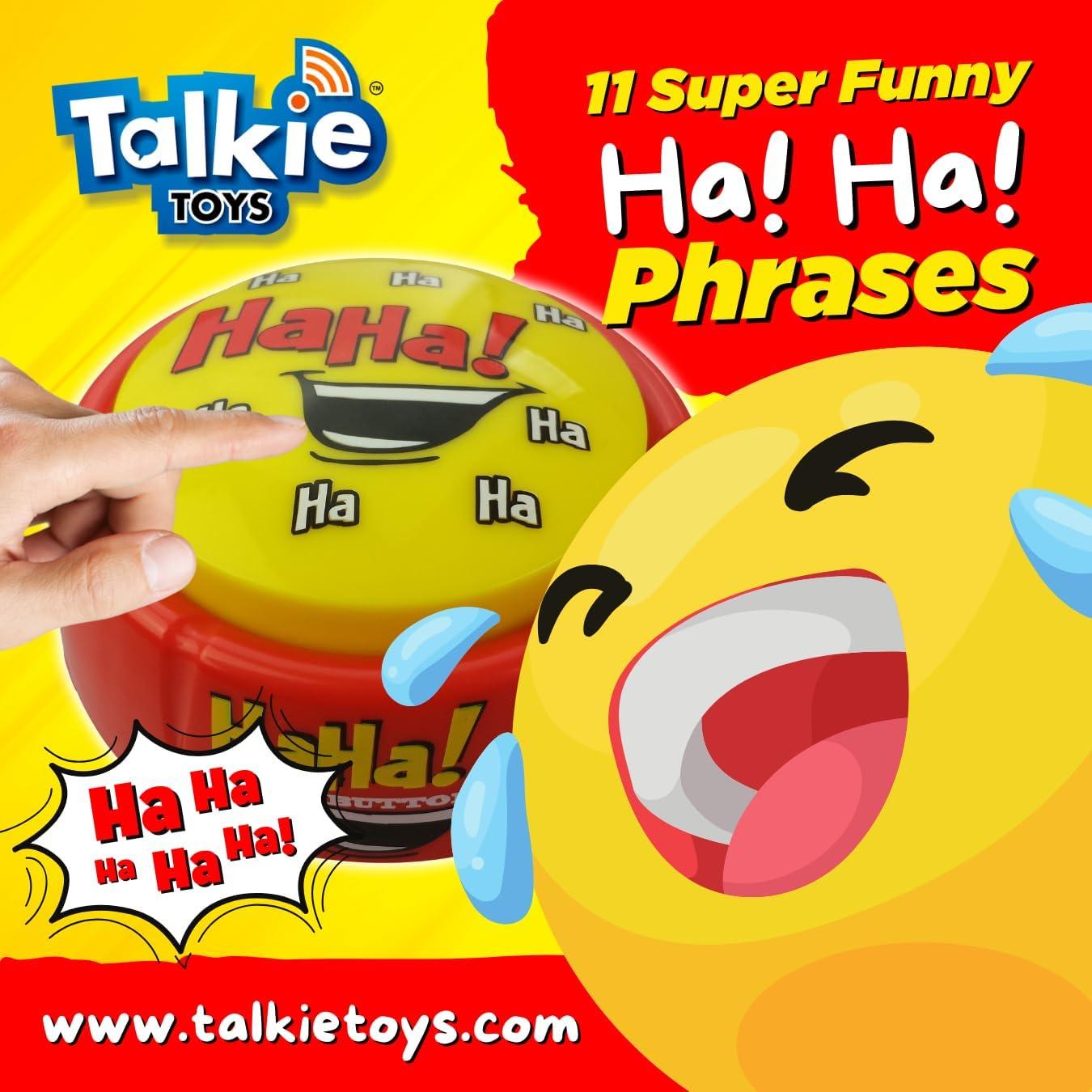 Botón HaHa! de Talkie Toys - Risas y Efectos de Sonido