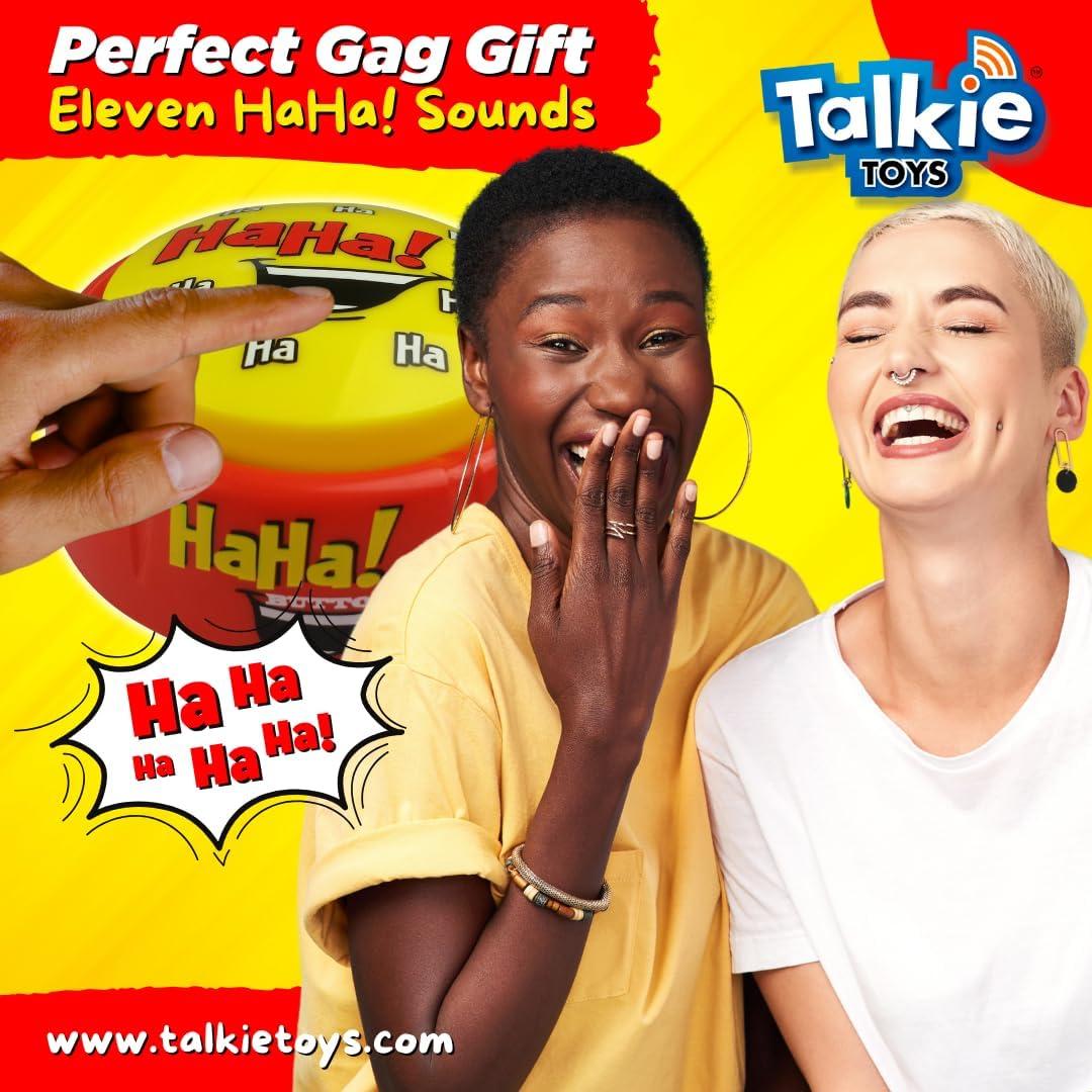 Botón HaHa! de Talkie Toys - Risas y Efectos de Sonido