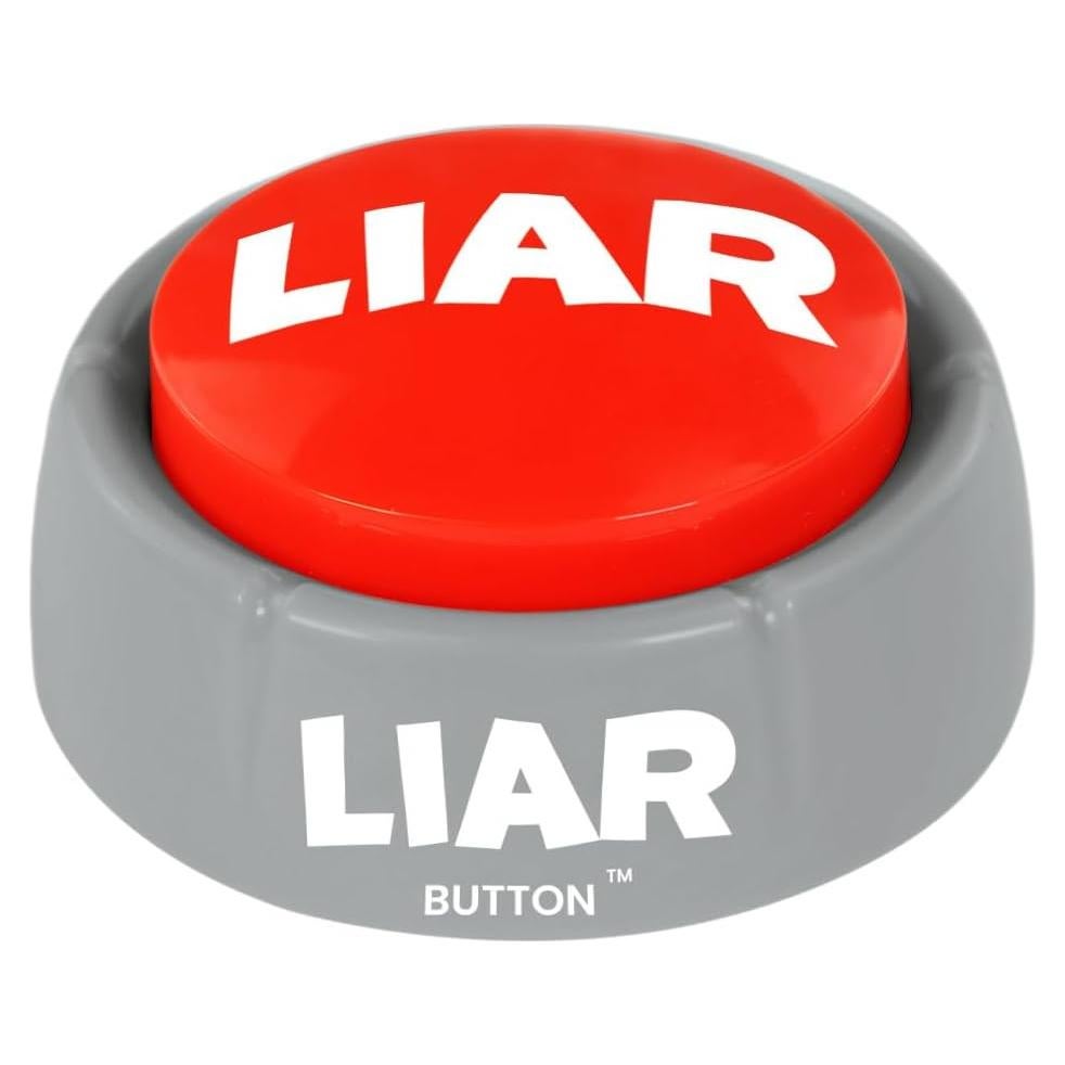 Botón Hablante Divertido Talkie Toys - 8 Frases de Mentiroso