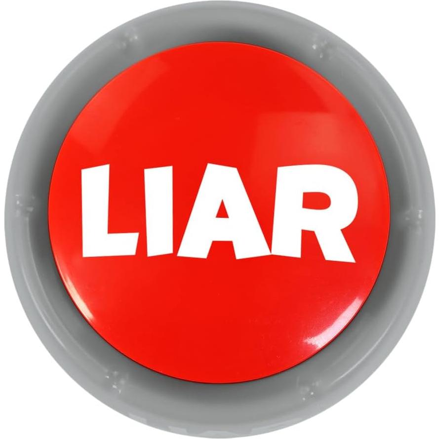 Botón Hablante Divertido Talkie Toys - 8 Frases de Mentiroso