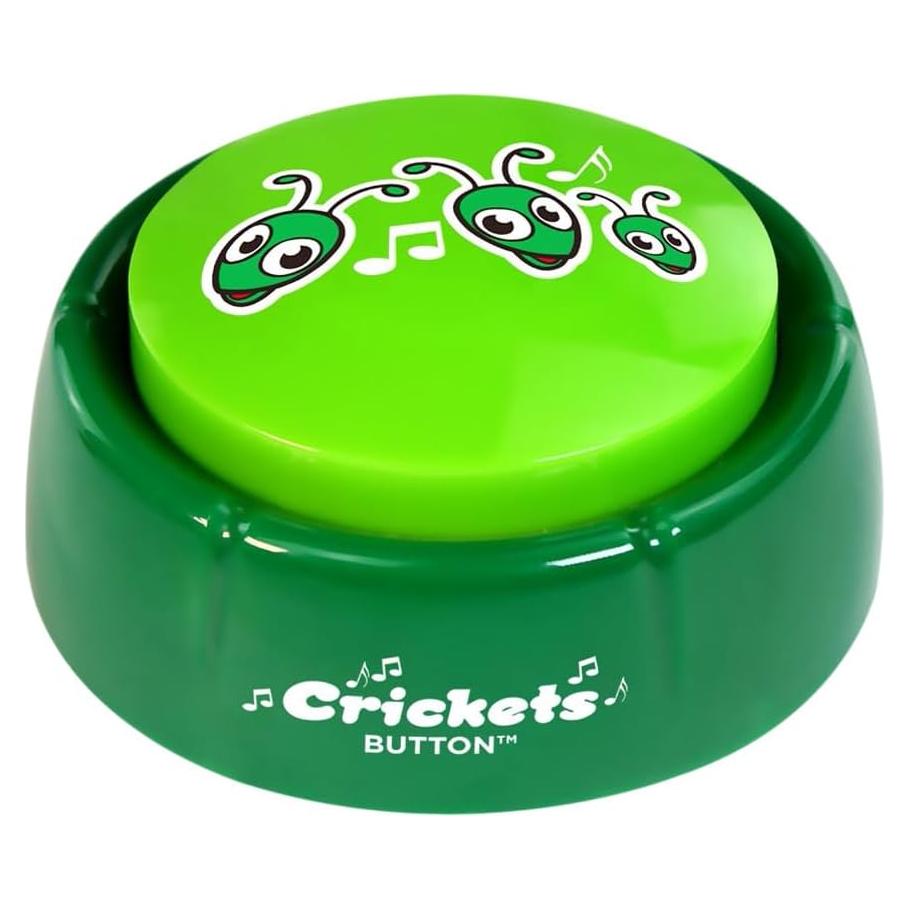 Botón de Sonido de Chirridos de Grillos Talkie Toys - Alivio del Estrés
