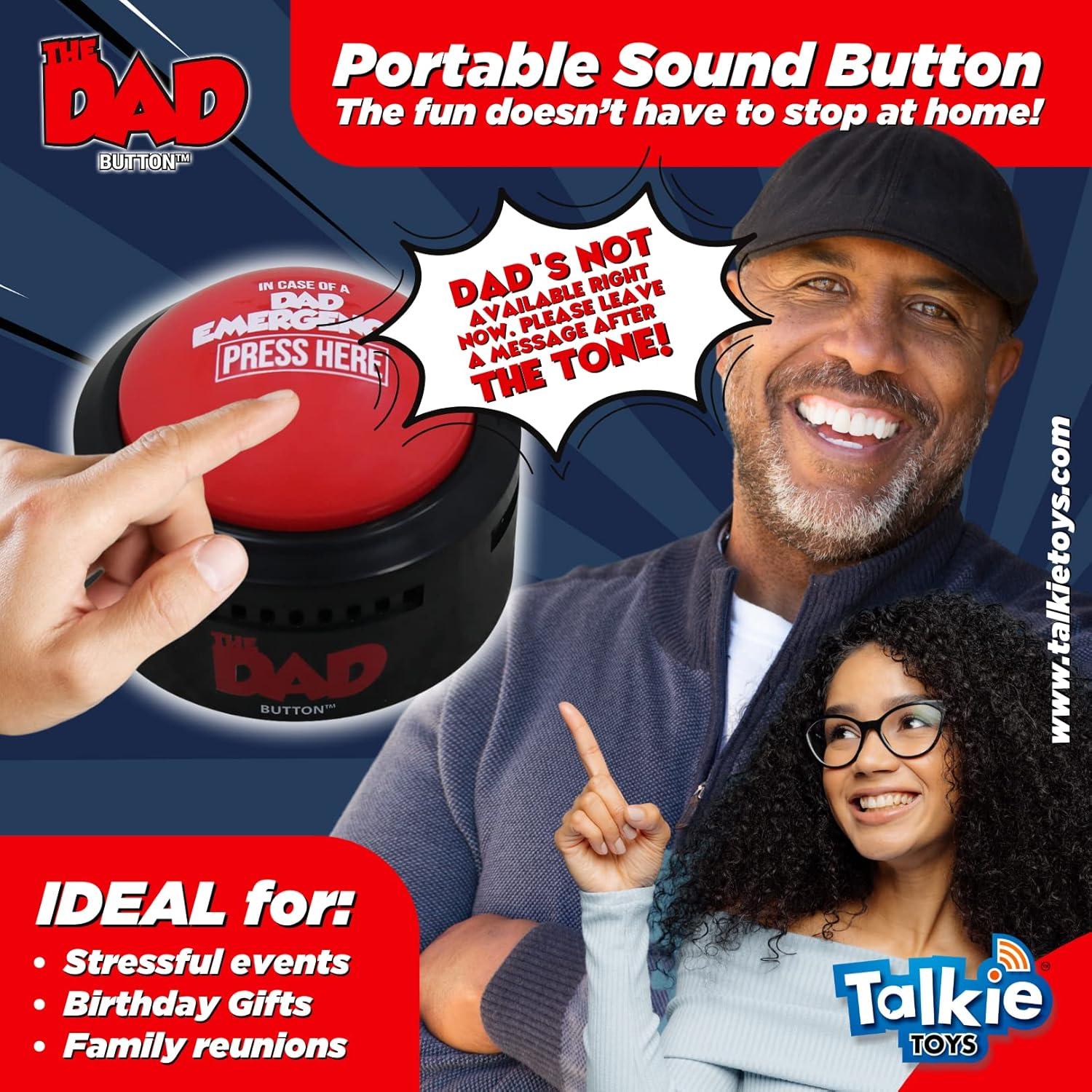 Botón Hablante Divertido Talkie Toys - Frases Graciosas para Papá