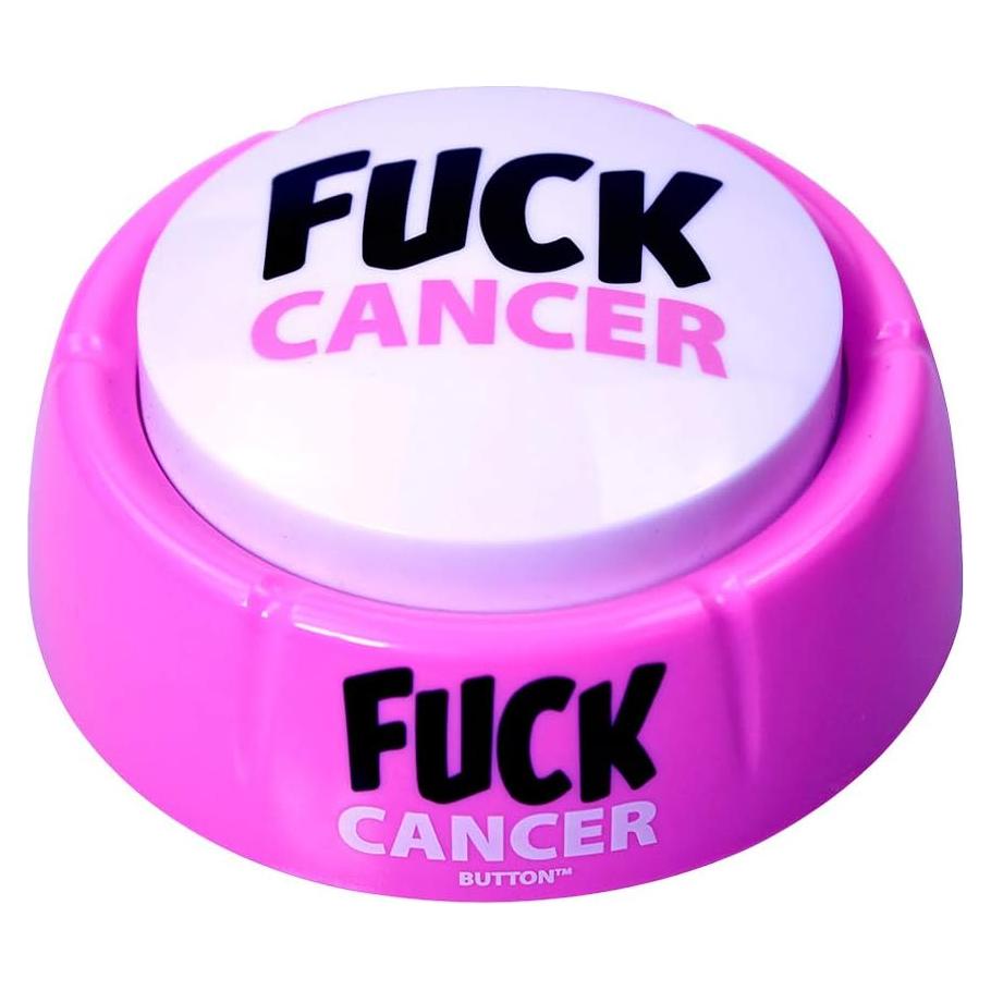 Botón Motivacional Fuck Cancer Talkie Toys - Juguete que Habla