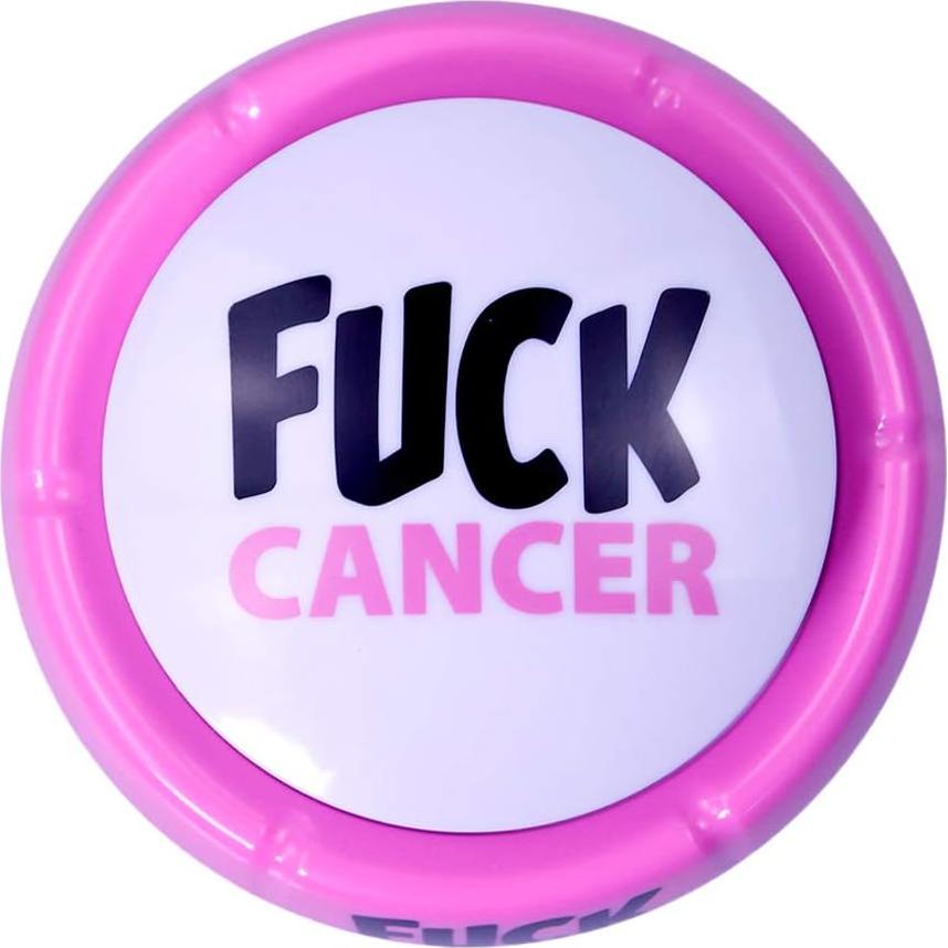 Botón Motivacional Fuck Cancer Talkie Toys - Juguete que Habla