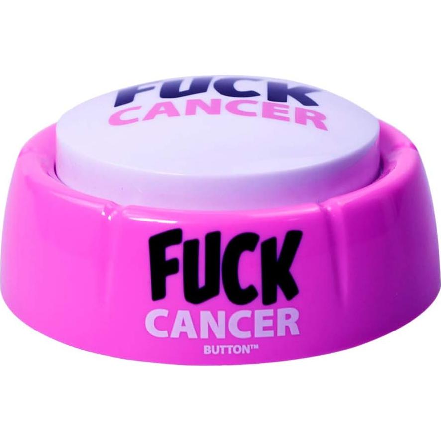 Botón Motivacional Fuck Cancer Talkie Toys - Juguete que Habla