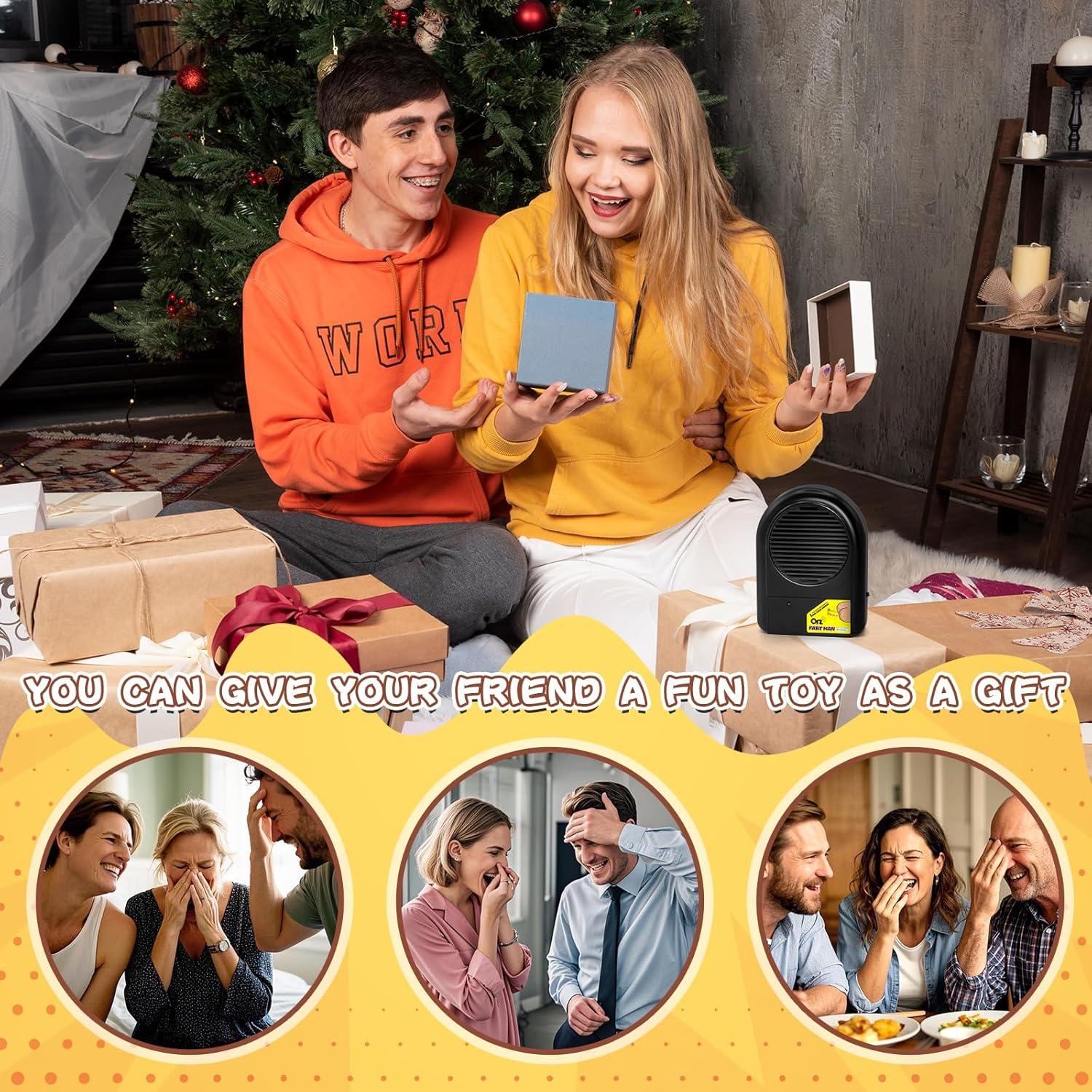 Máquina de Pedos Control Remoto TAABHBU - 50 Sonidos Divertidos