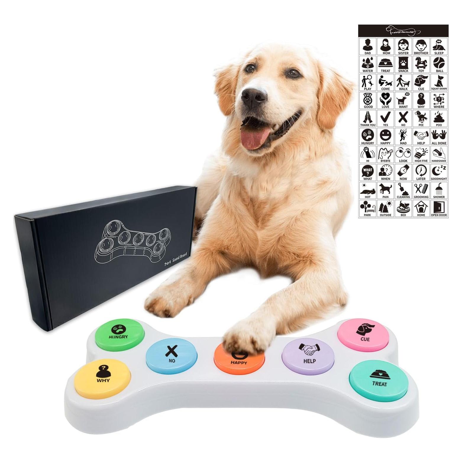 Conjunto de Botones de Entrenamiento RIBOSY para Perros 7 en 1